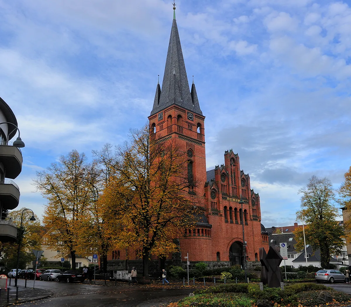 Photo showing: Wiesdorf, church: Christuskirche