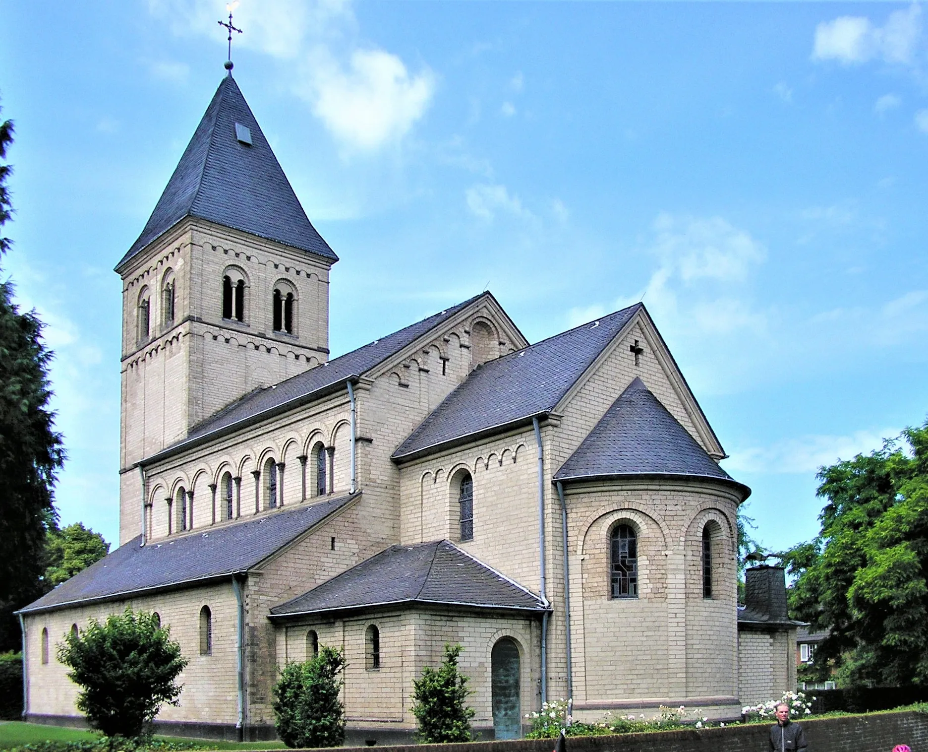Photo showing: Wittlaer St. Remigius