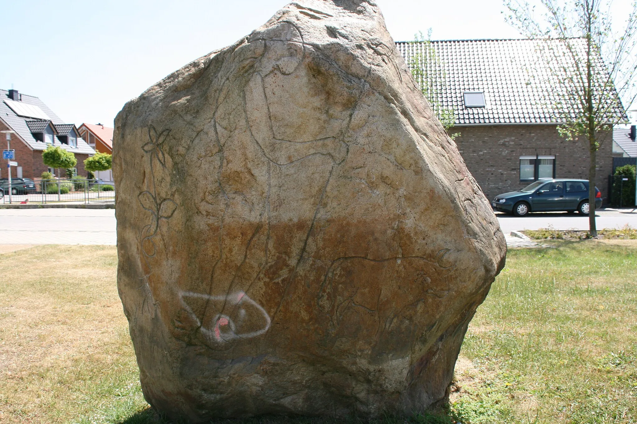 Photo showing: Anatols Steinkreis, Hageau-Promenade in Viersen