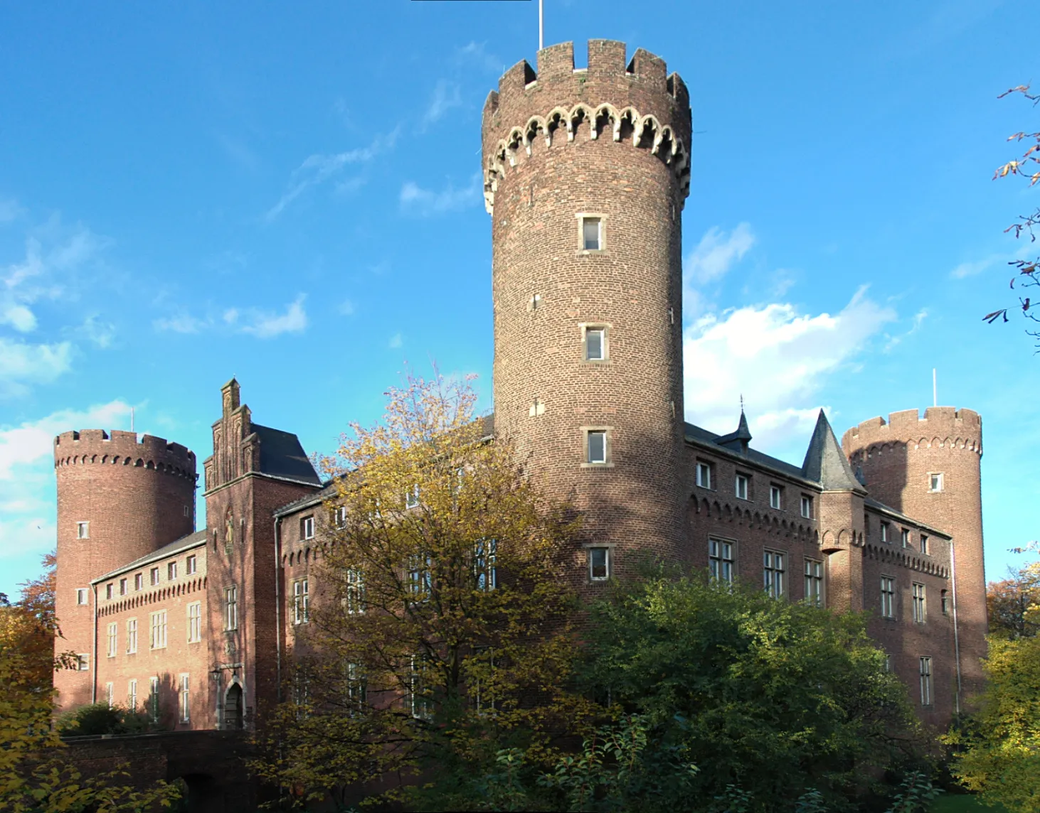 Photo showing: Castle of Kempen, southern aspect