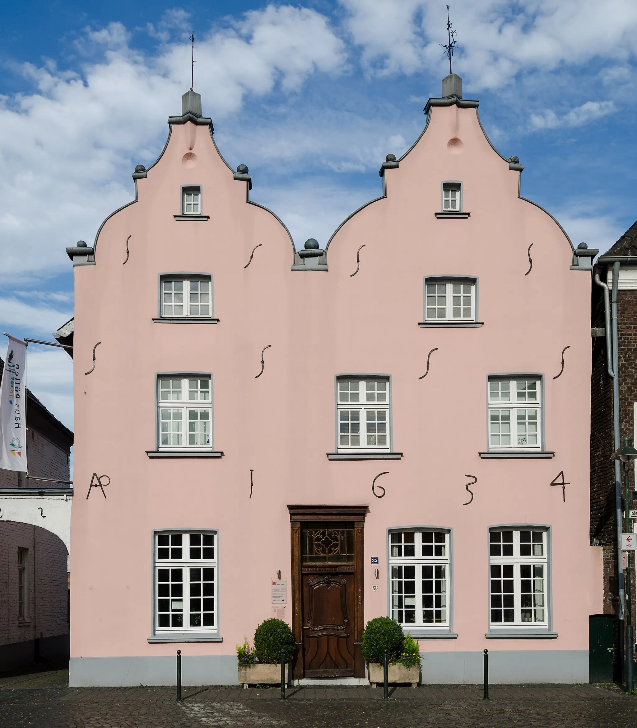 Photo showing: Puellen House, old building in Wachtendonk, Germany