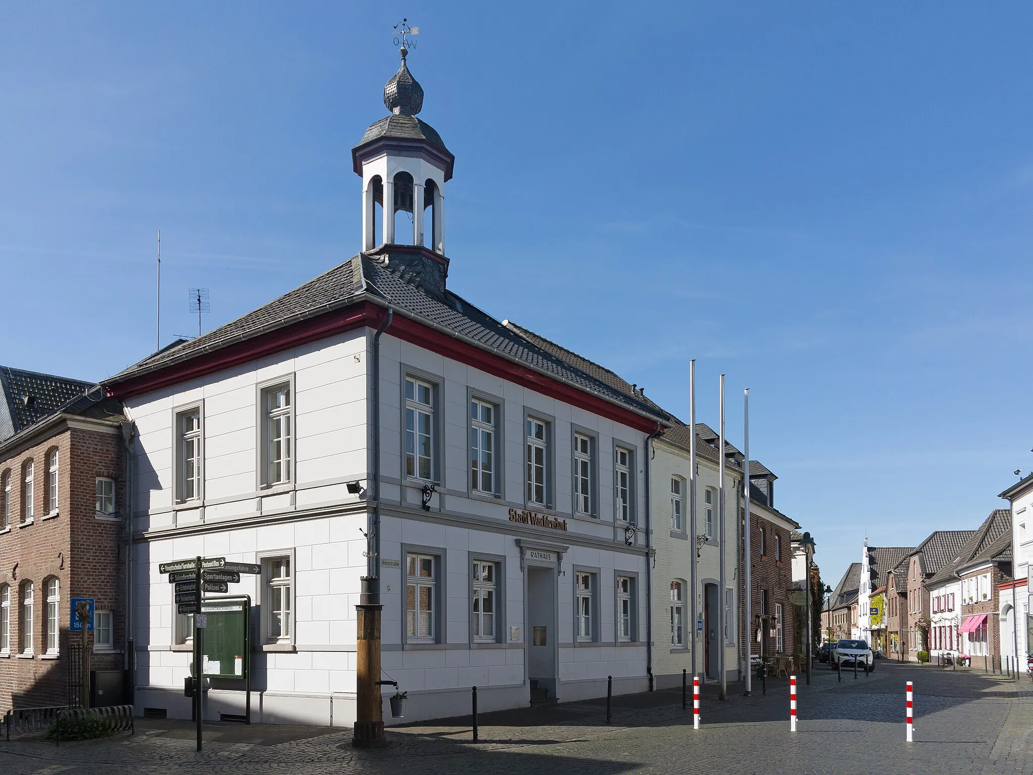 Photo showing: Wachtendonk, townhall