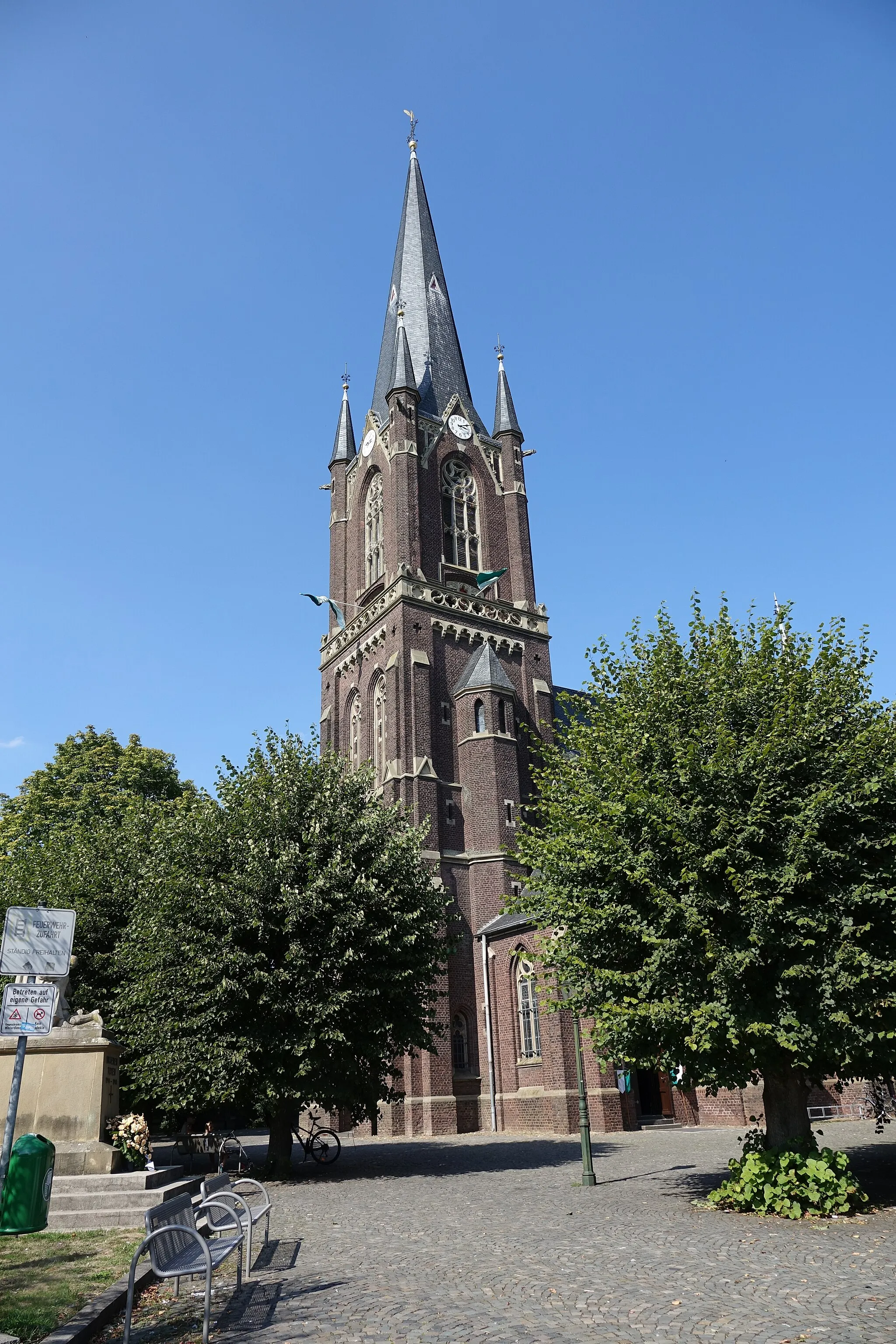 Photo showing: Kerken Baudenkmal 032: kath. Pfarrkirche Marktstraße