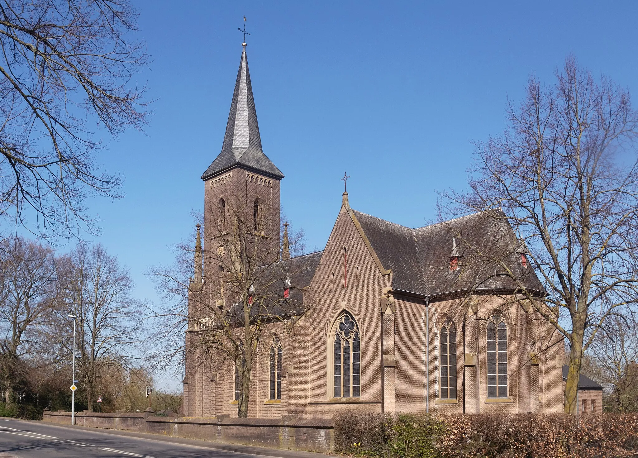 Photo showing: Donsbrüggen, the catholic Pfarrkirche