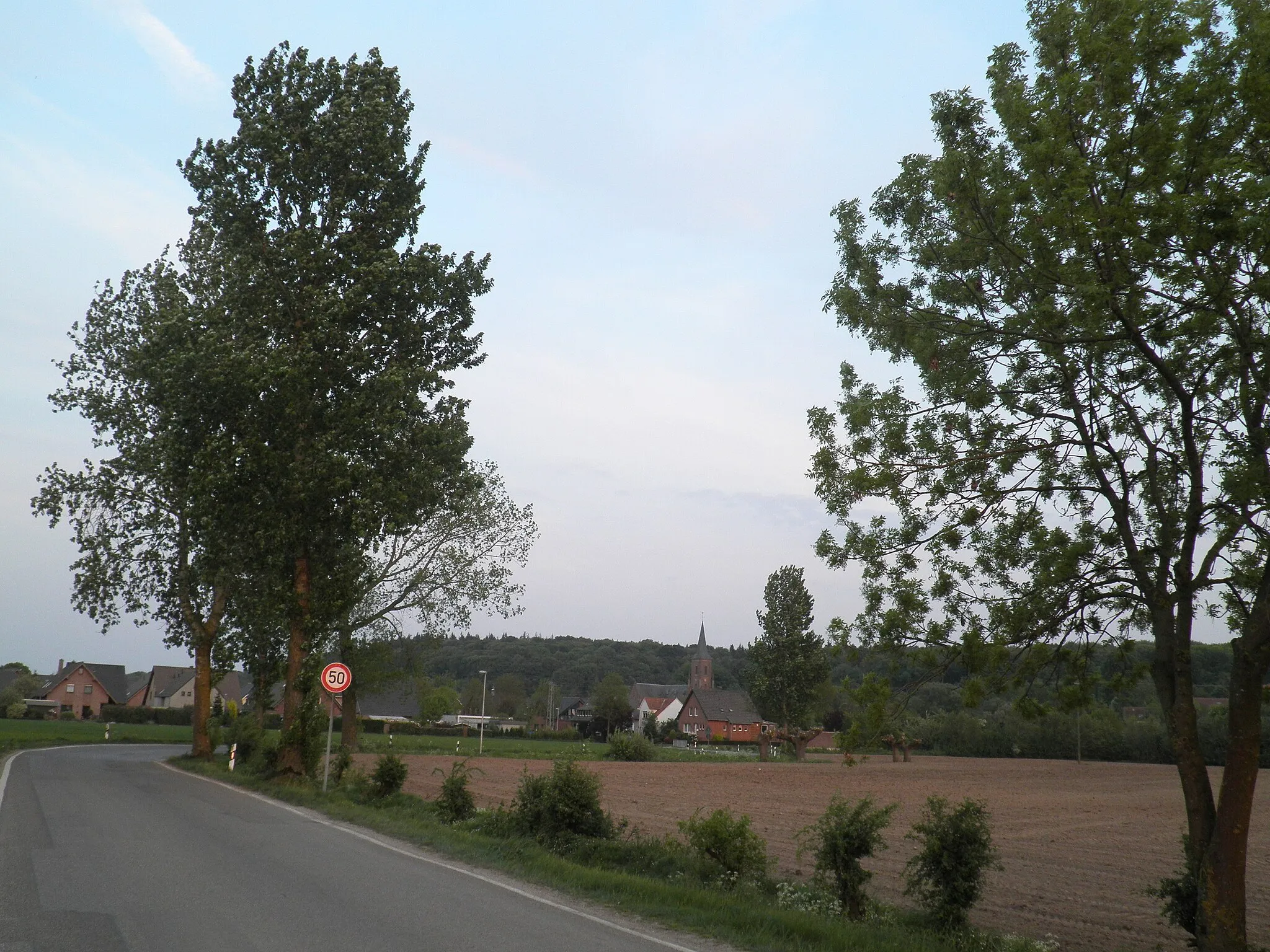 Photo showing: Mehrerstreet - Kleve-Donsbrüggen, Germany