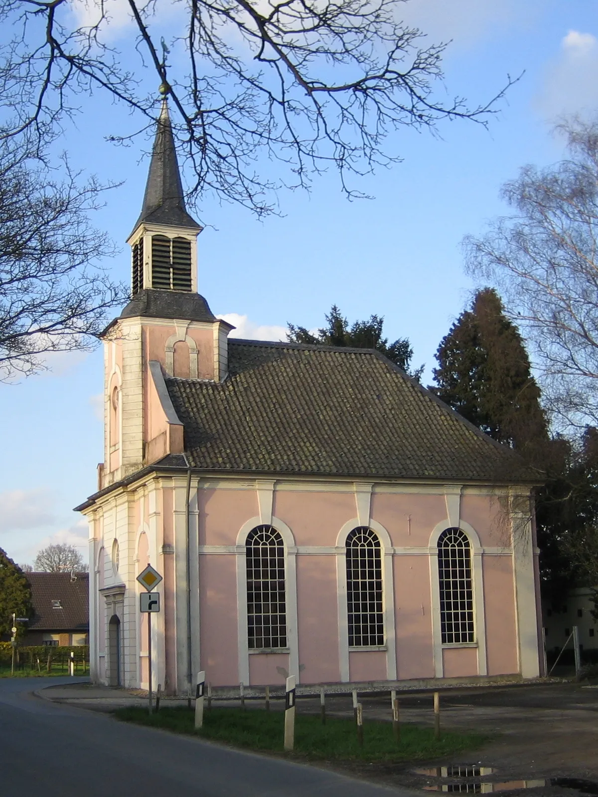 Photo showing: Goch-Pfalzdorf, evangelische Ostkirche
