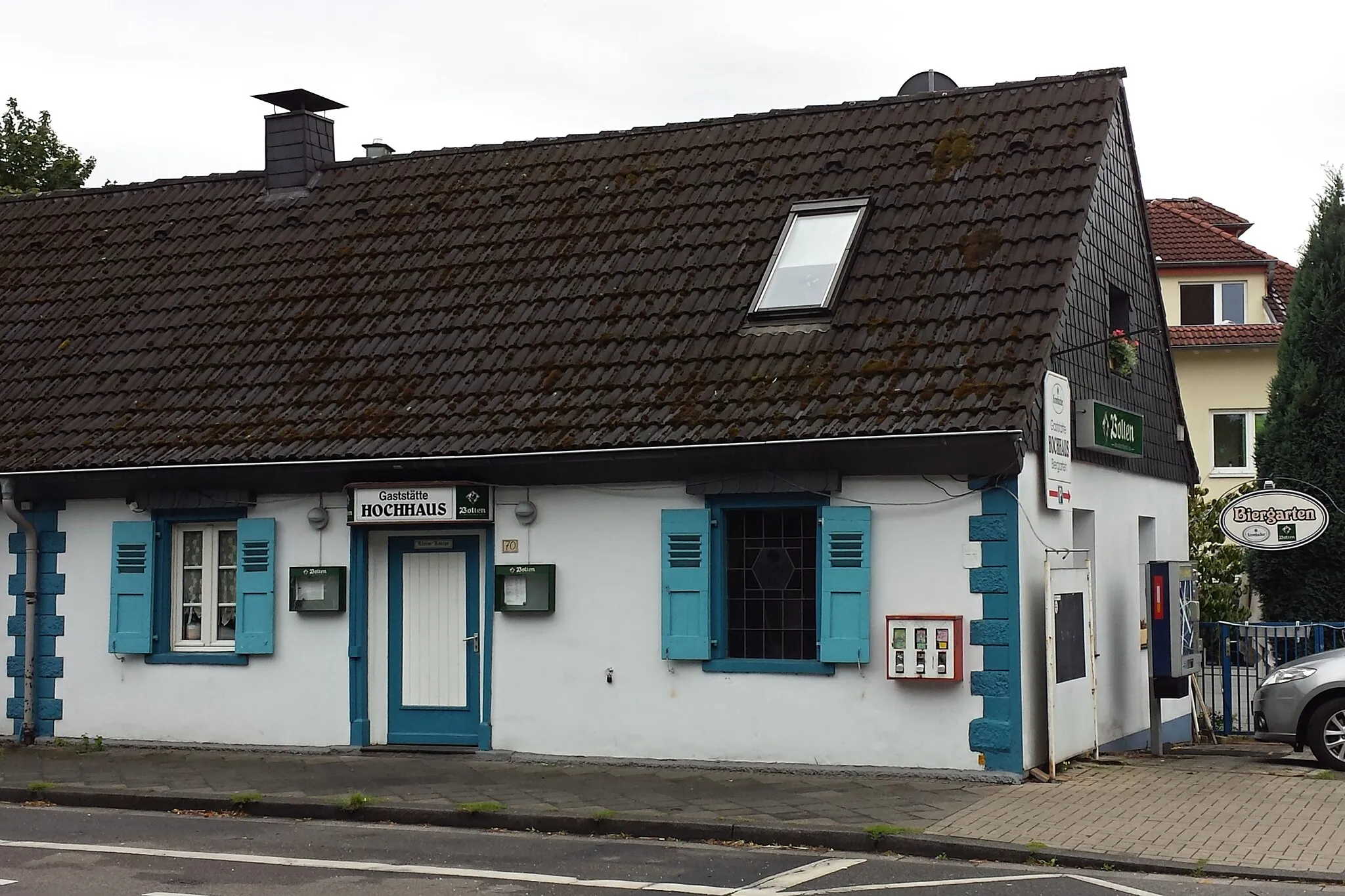 Photo showing: Hilden, Walder Straße 70, Gaststätte Hochhaus