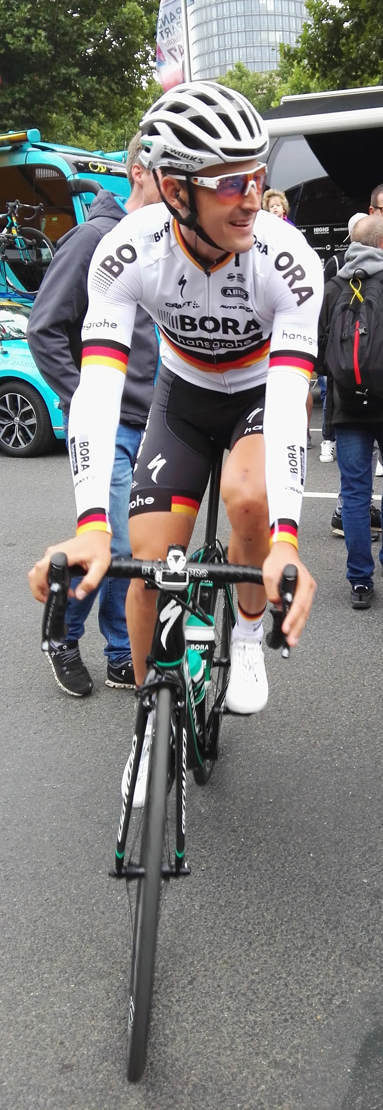 Photo showing: Burghardt at the 2017 Tour de France