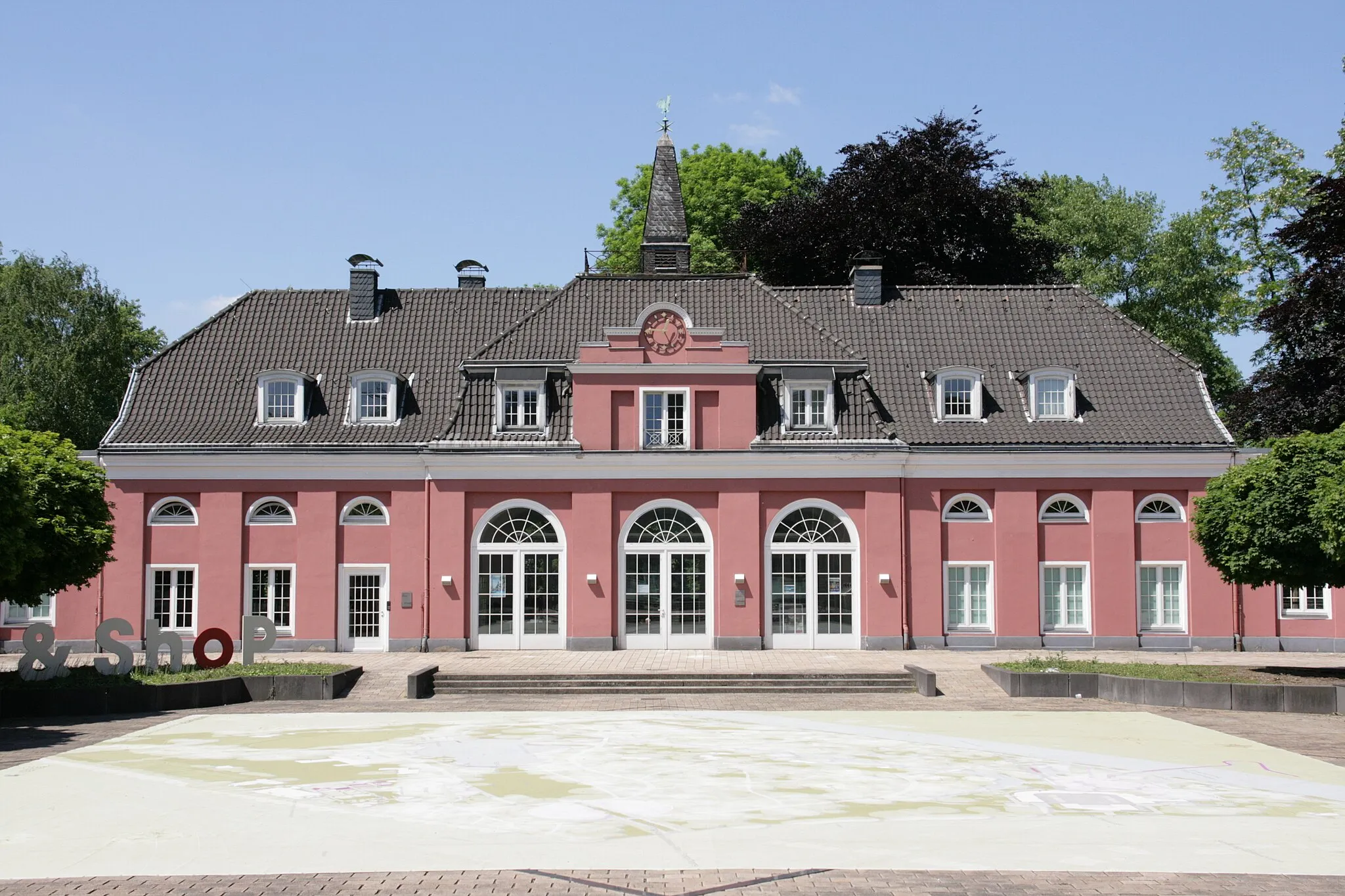 Photo showing: Schloss Oberhausen im Kaisergarten / an der Konrad-Adenauer-Allee in Oberhausen