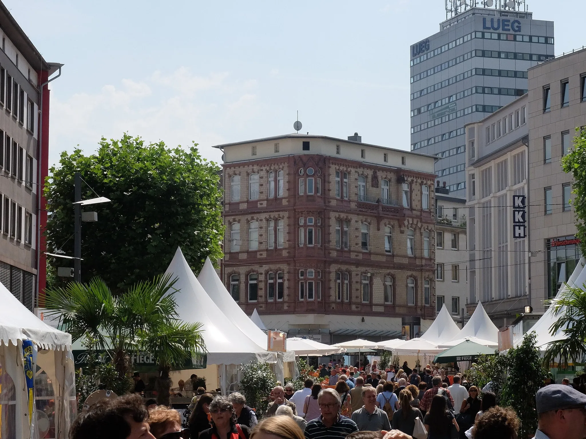 Photo showing: Veranstaltung Bochum kulinarisch 2015 auf der Bongardstraße.