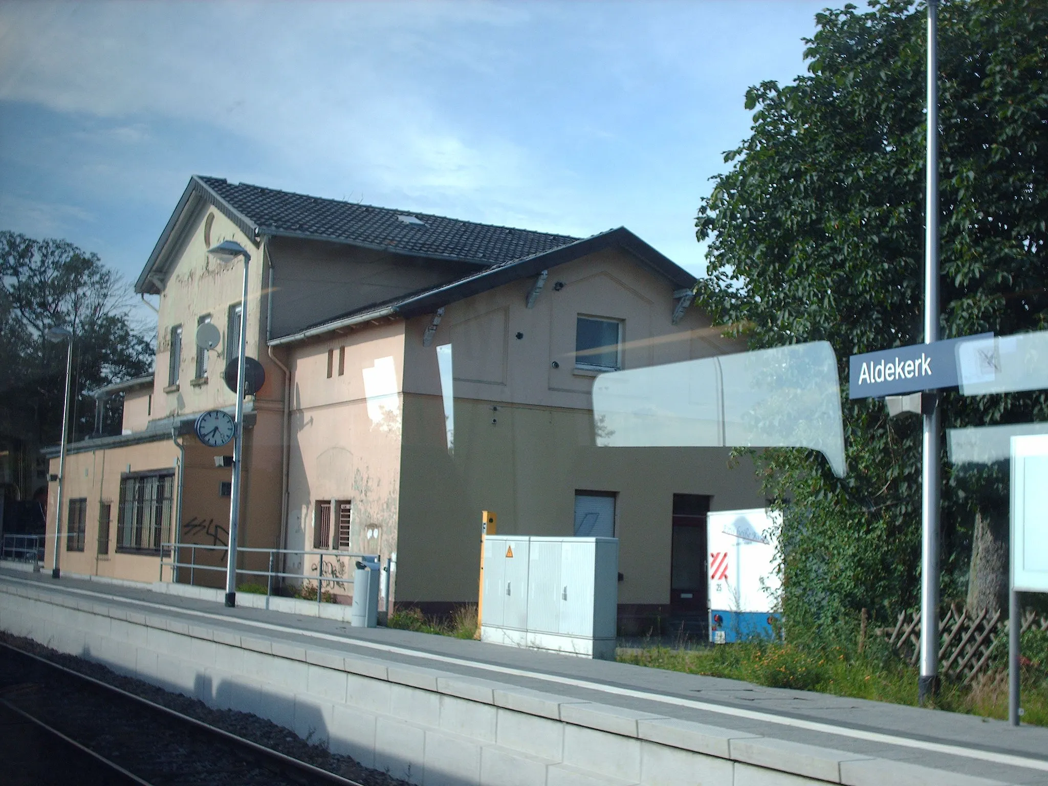 Photo showing: Aldekerk station, Kerken, Germany
