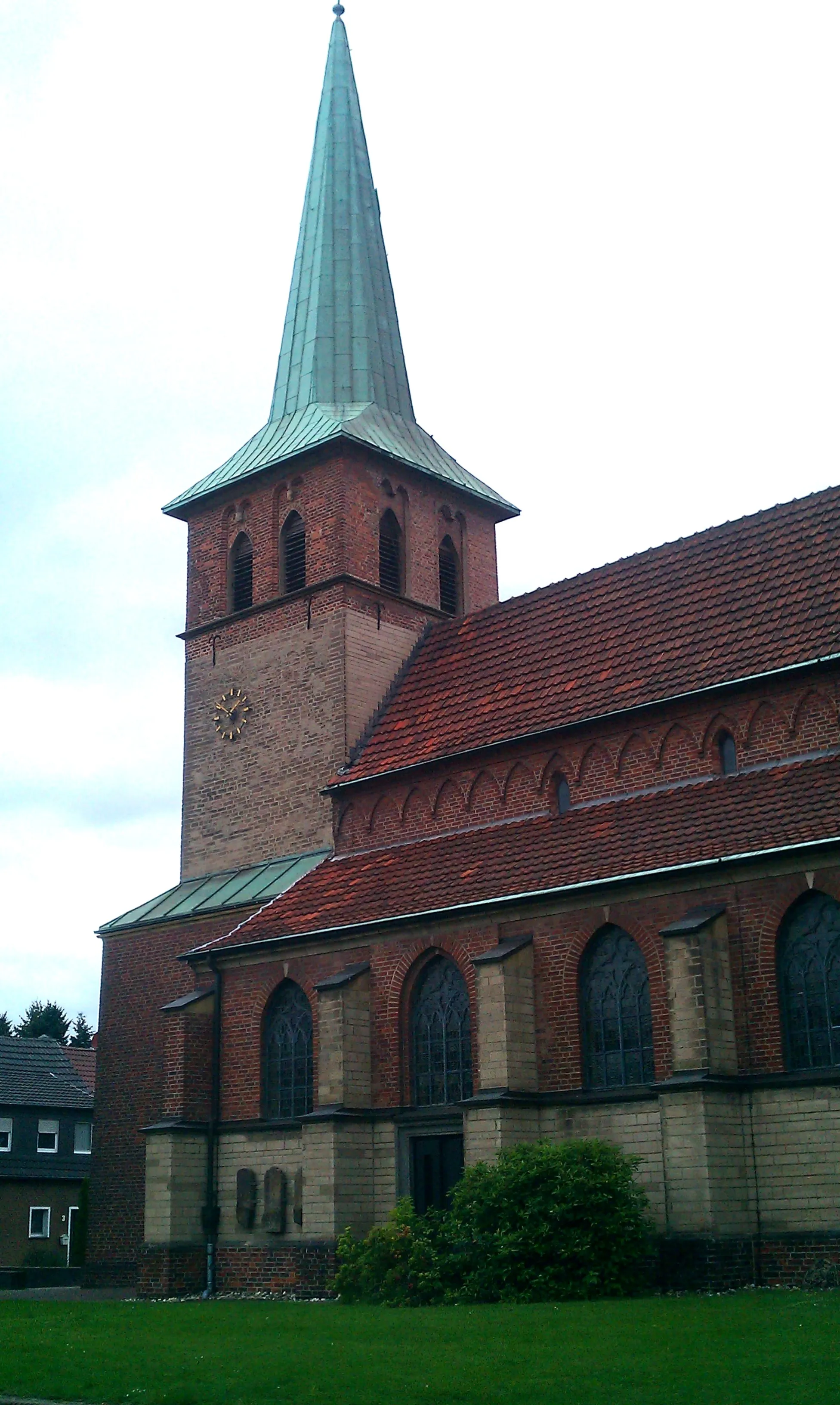 Photo showing: Ev. Dorfkirche in Hünxe