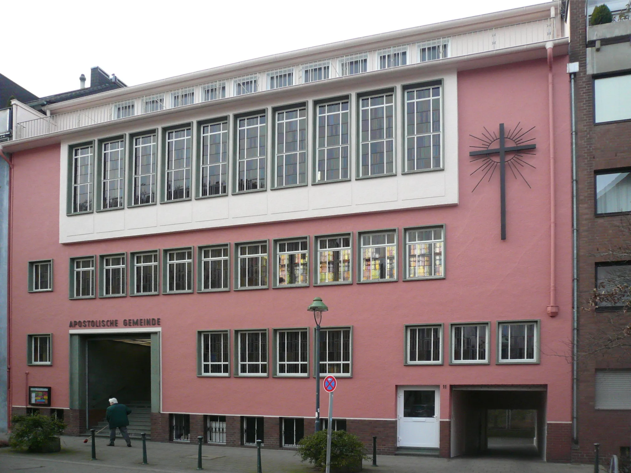 Photo showing: Apostolische Gemeinde Düsseldorf-Mitte nach der Renovierung 2010, Cantadorstraße 11, Düsseldorf