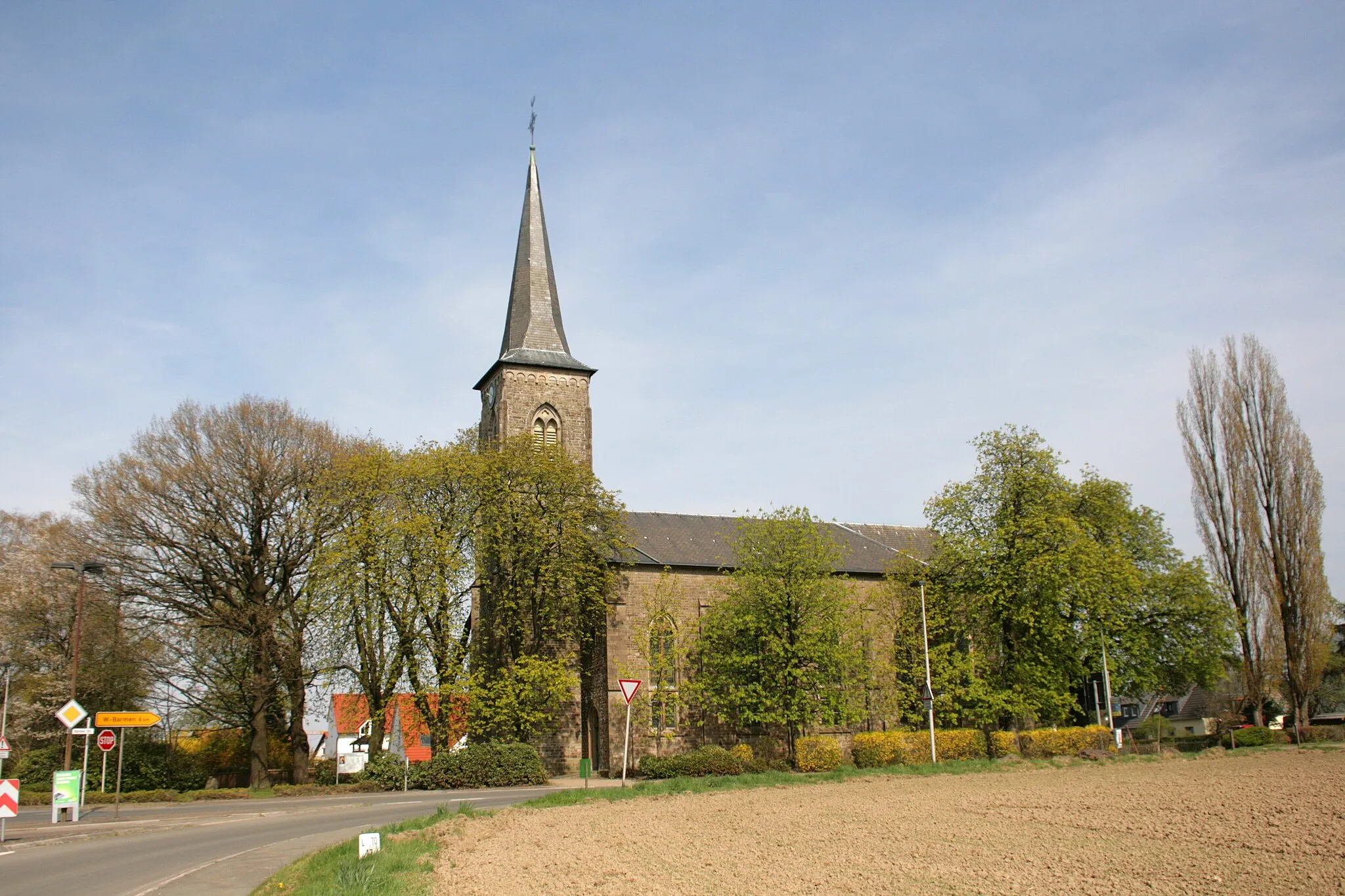 Photo showing: Kirche Herzkamp, Barmer Straße in Sprockhövel