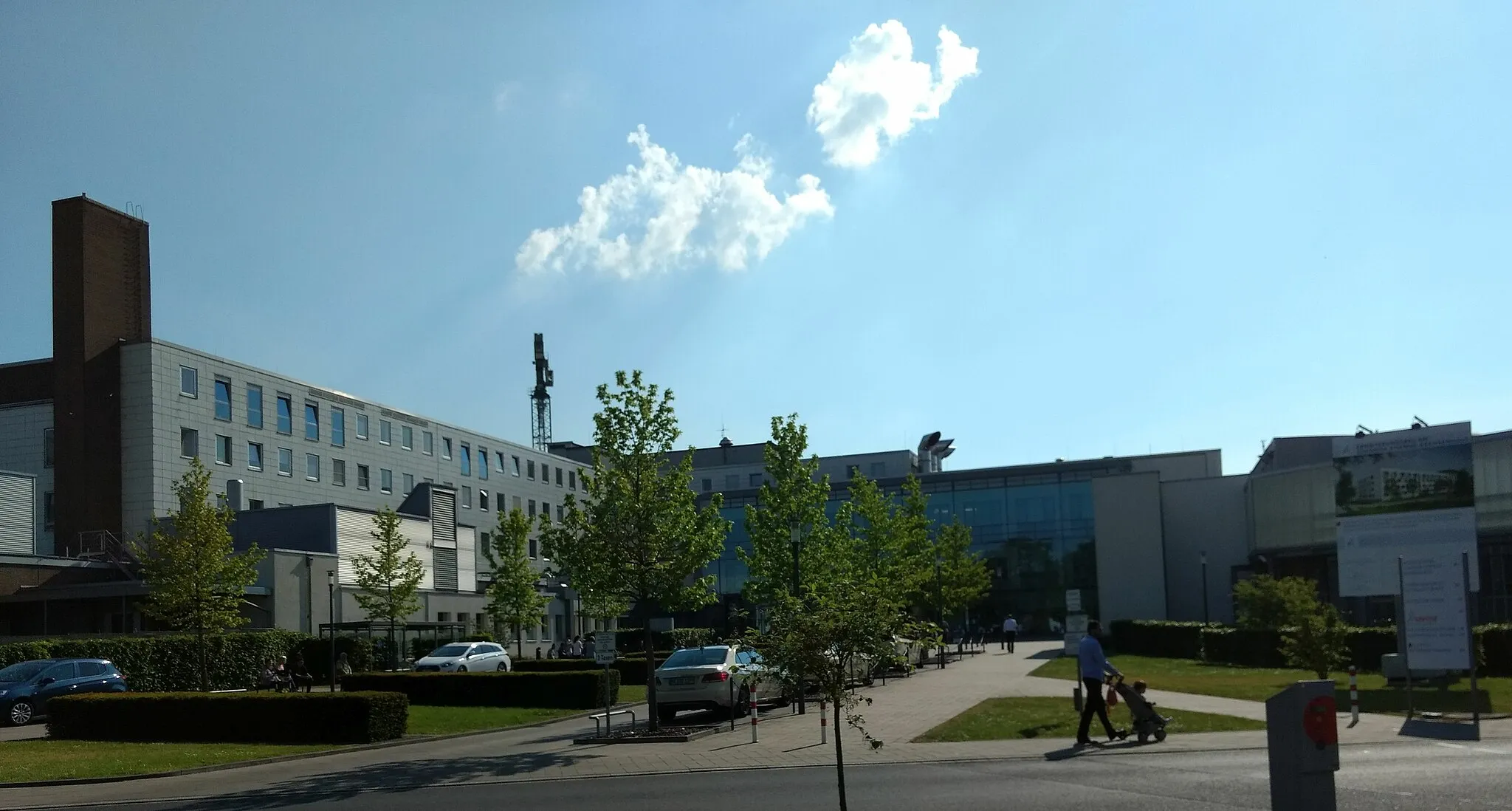 Photo showing: Johanna-Etienne-Krankenhaus Neuss