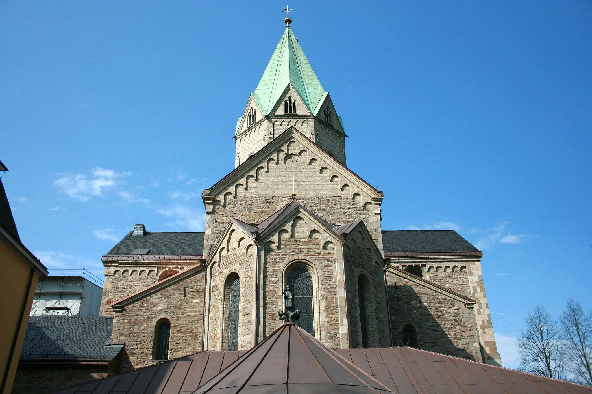 Photo showing: Basilika Sankt Ludgerus, Kloster Werden, Essen-Werden