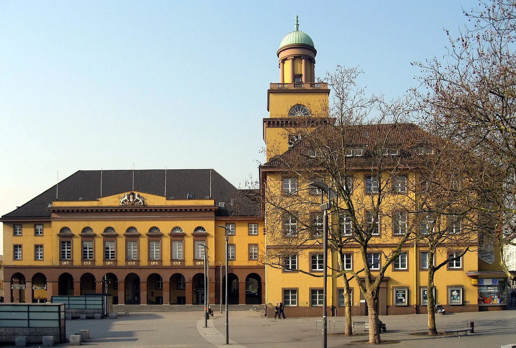 Photo showing: town hall of Witten