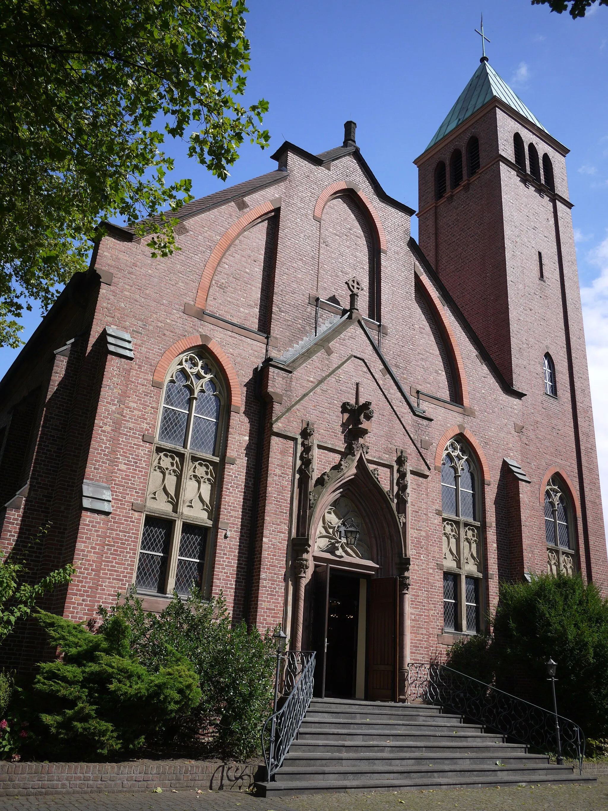 Photo showing: Evangelische Kirche in Moers Utfort, denkmalgeschützt