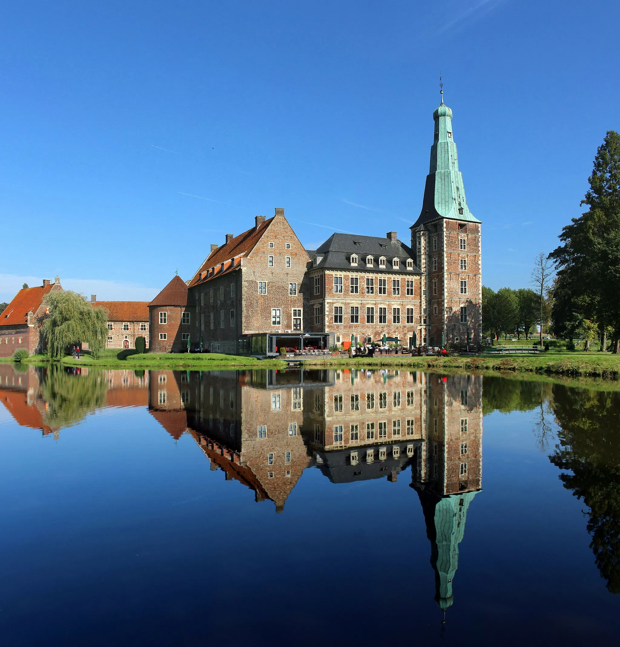 Photo showing: Wasserschloss Raesfeld - Raesfeld, Nordrhein-Westfalen, Deutschland