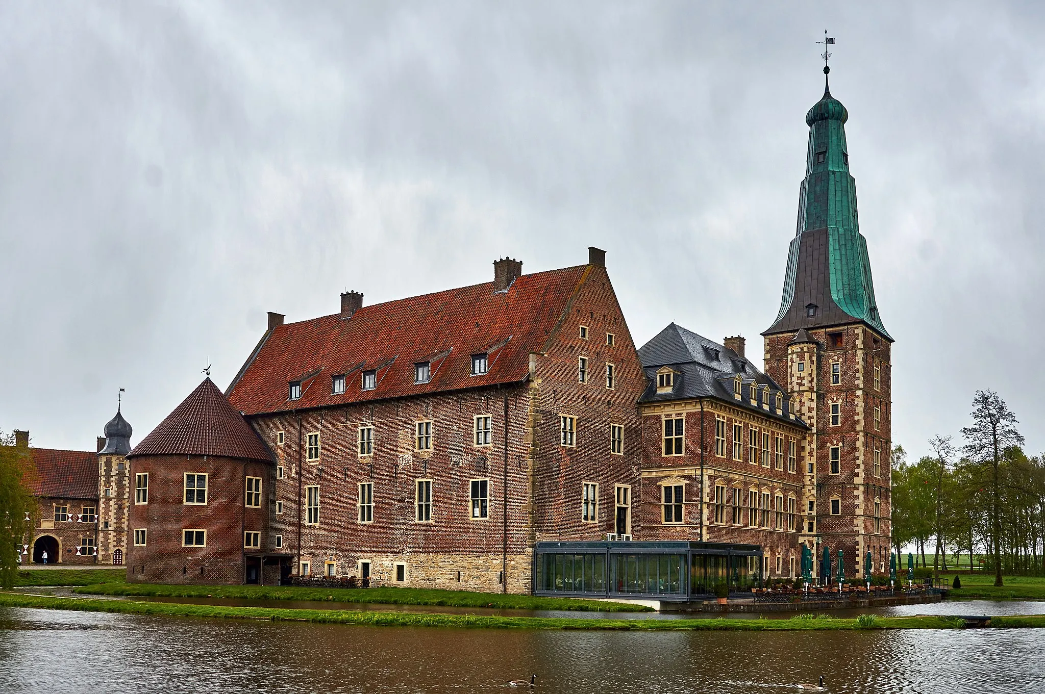 Photo showing: Raesfeld Castle, Raesfeld, district of Borken, North Rhine-Westphalia, Germany.