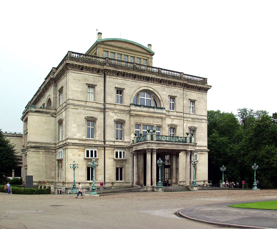 Photo showing: Villa Hügel, the old home of the Krupp-family in Essen, Germany