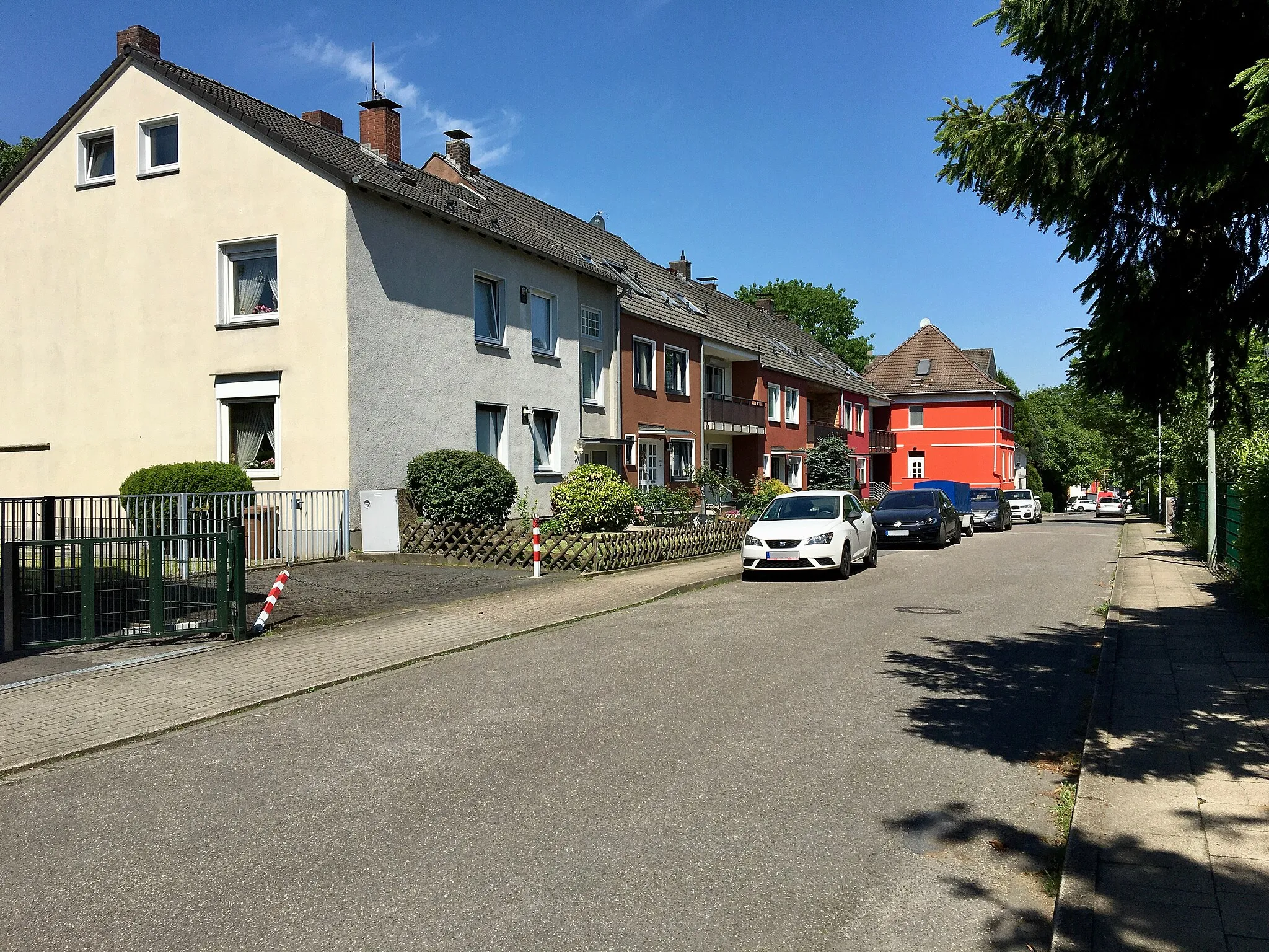 Photo showing: Die Straße "Steinbrink" im Stadtteil Essen-Bochold