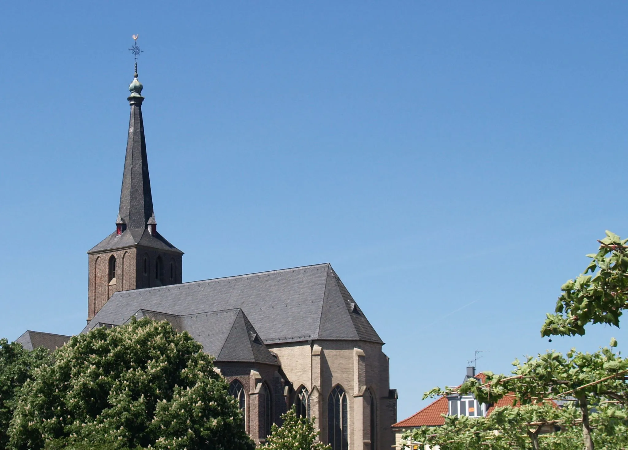 Photo showing: Church in Geldern