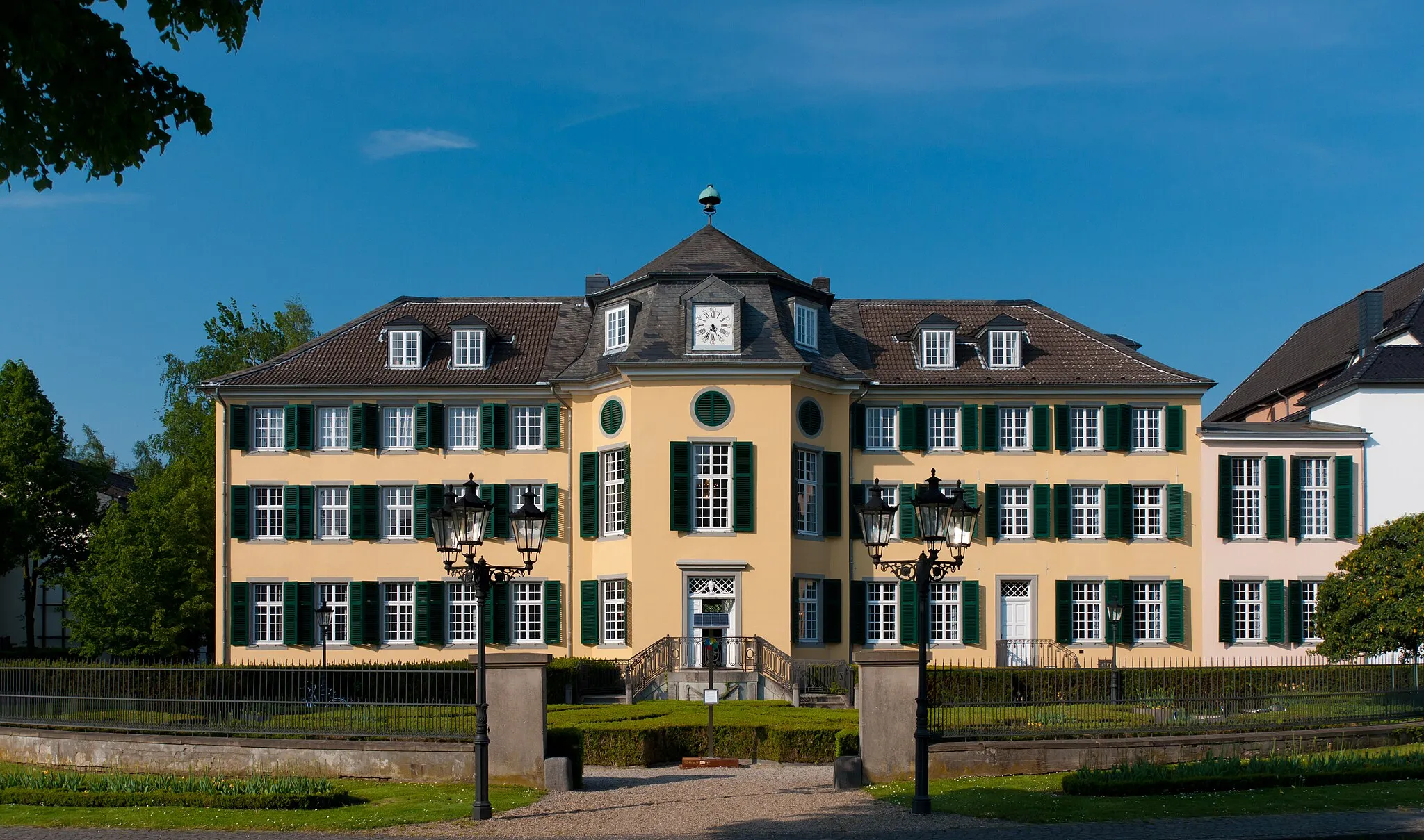 Photo showing: Manor house of the Cromford cloth factory in Ratingen, former home of its founder Johann Gottfried Brügelmann