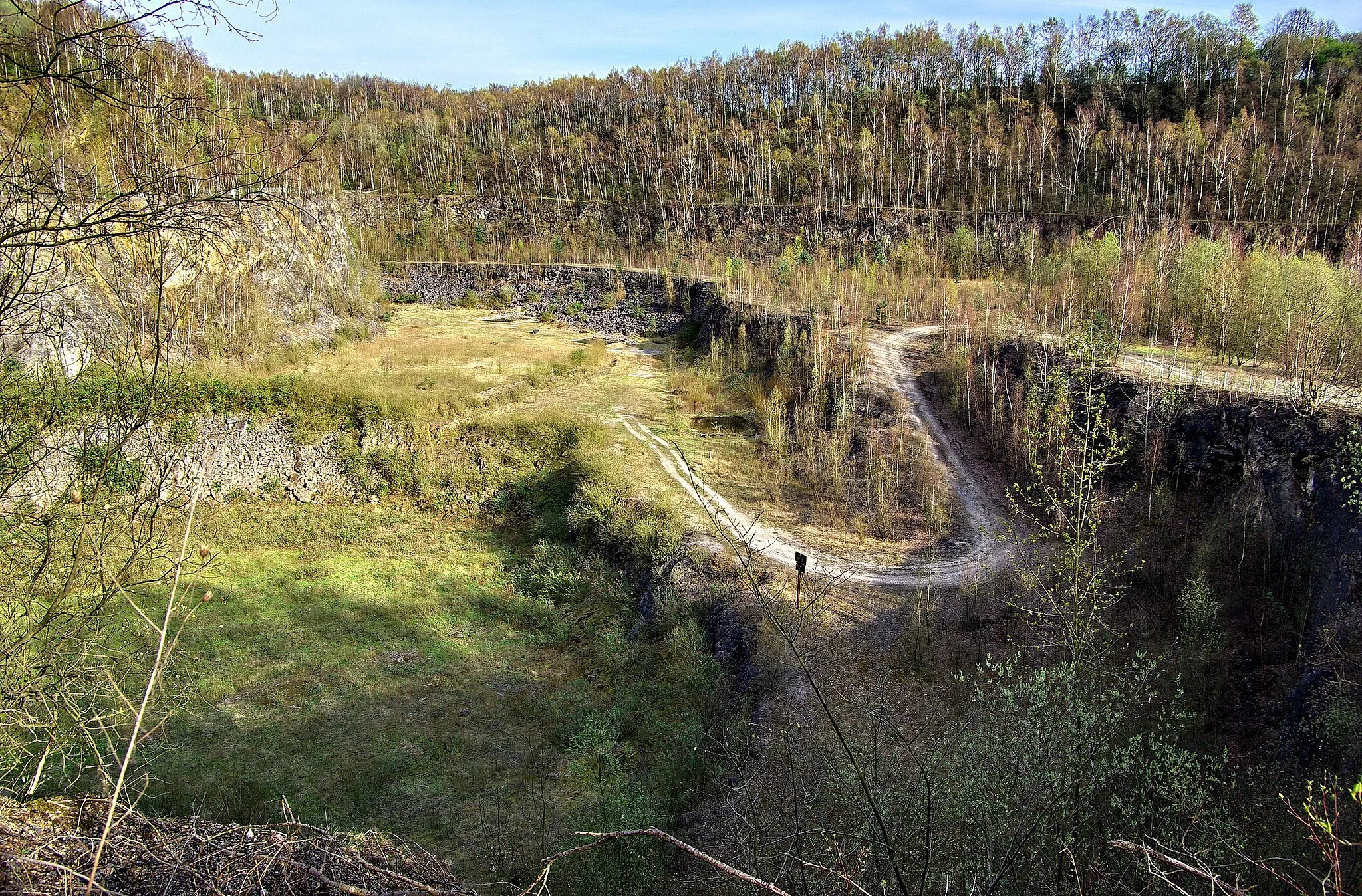 Photo showing: Blick in die Grube 7 bei Gruiten, Nähe Erkrath