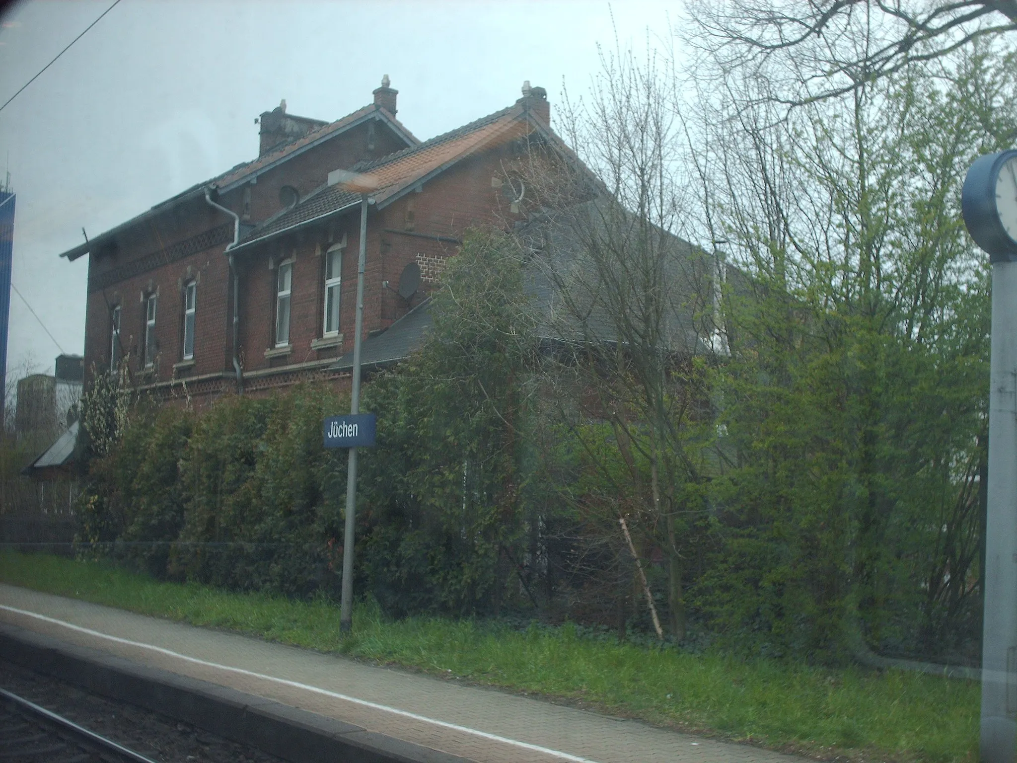 Photo showing: Jüchen station, Jüchen, Germany