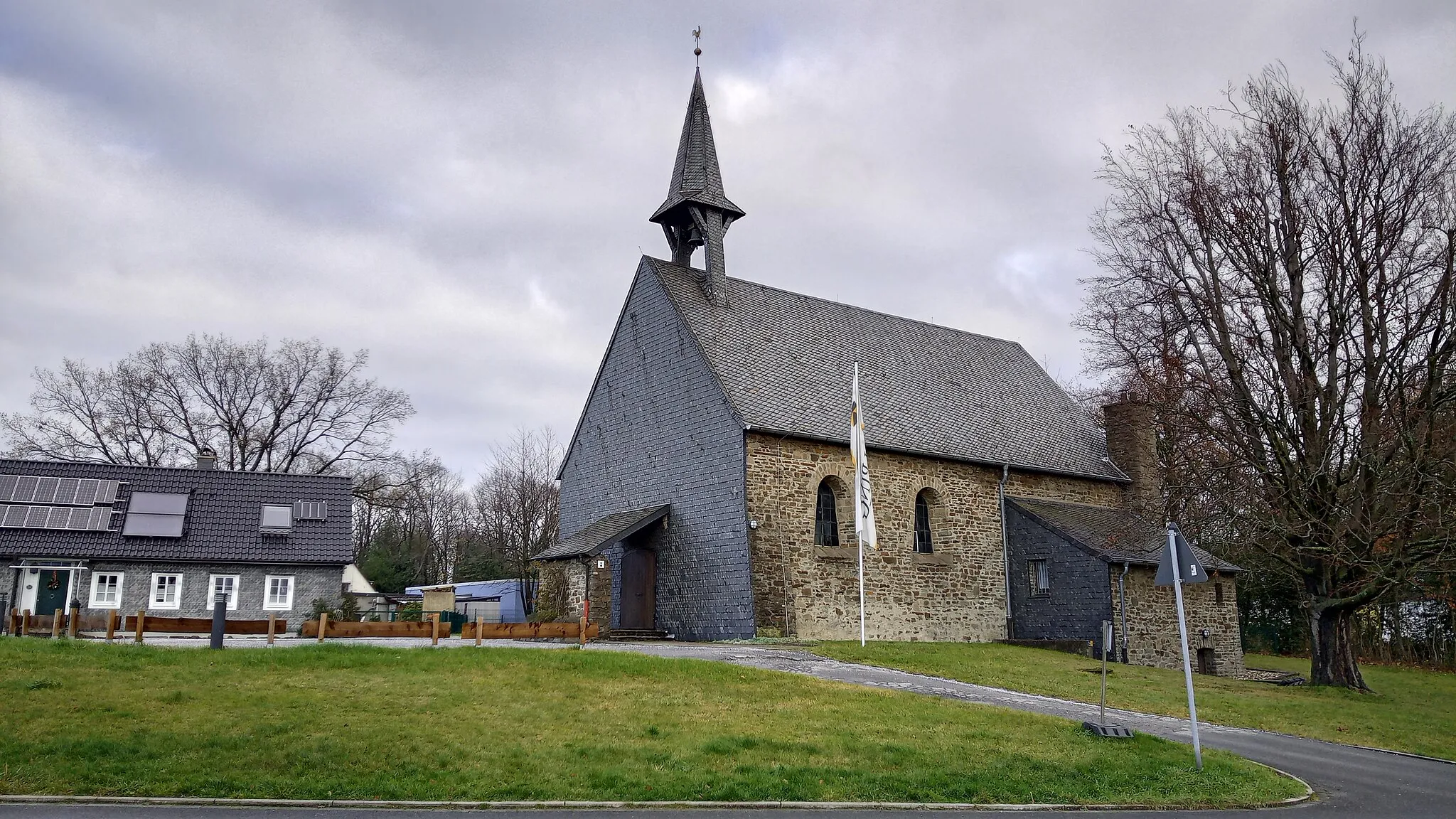 Photo showing: St. Nikolaus Kapelle in Langenhorst in Velbert-Kleinumstand