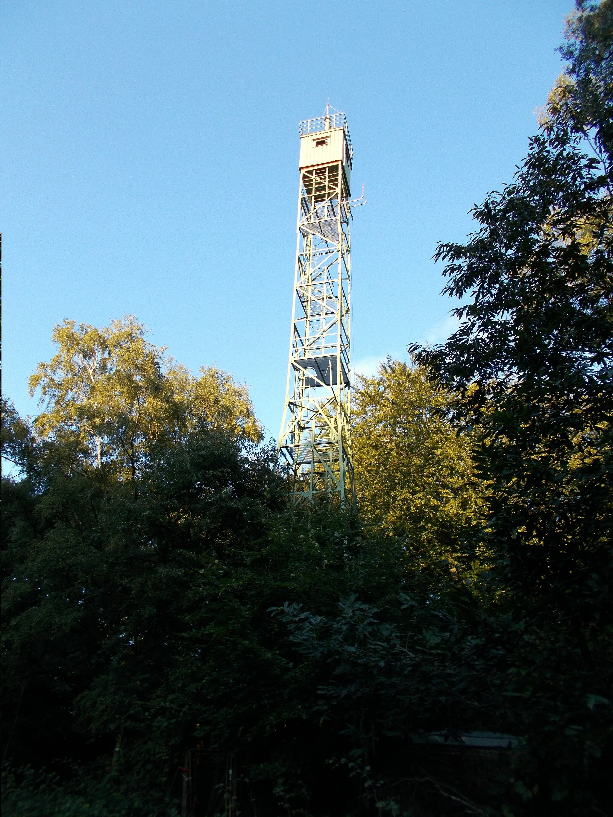 Photo showing: Feuerwachturm in der Hees bei Birten.