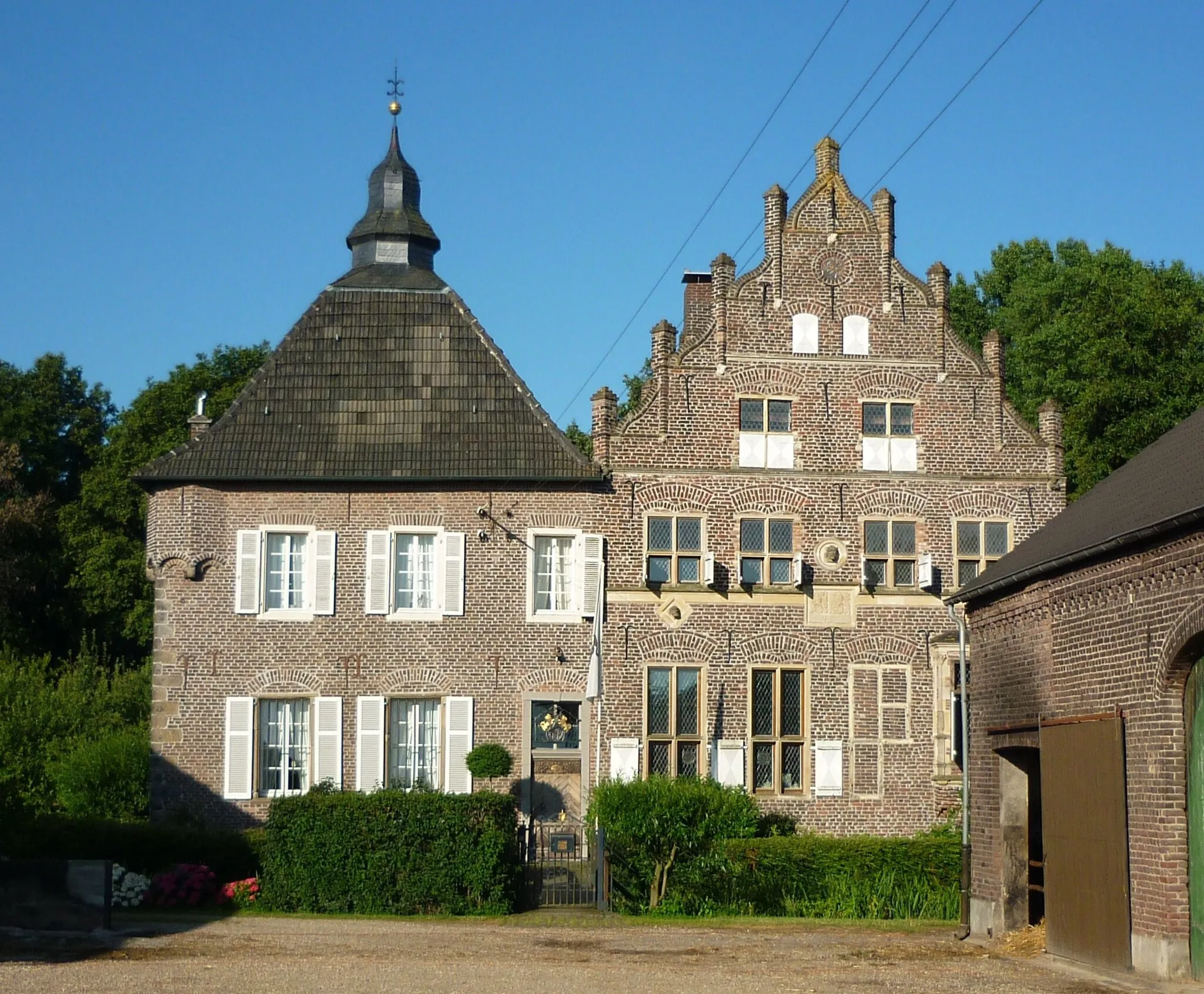 Photo showing: Haus Steinfunder, An Haus Steinfunder 7, Schmalbroich, Kempen