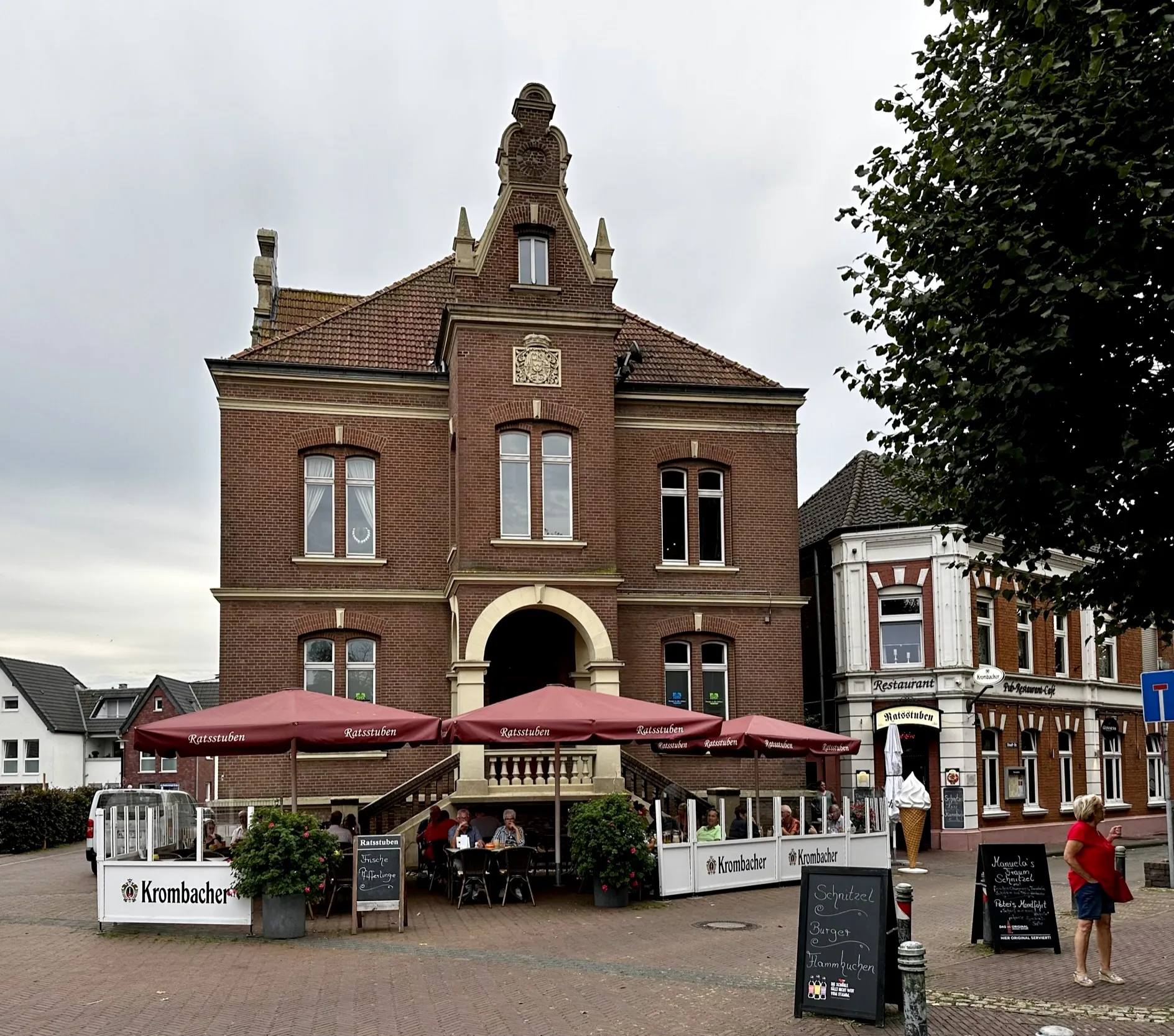 Photo showing: Ehemaliges Rathaus Elten in Elten, Germany