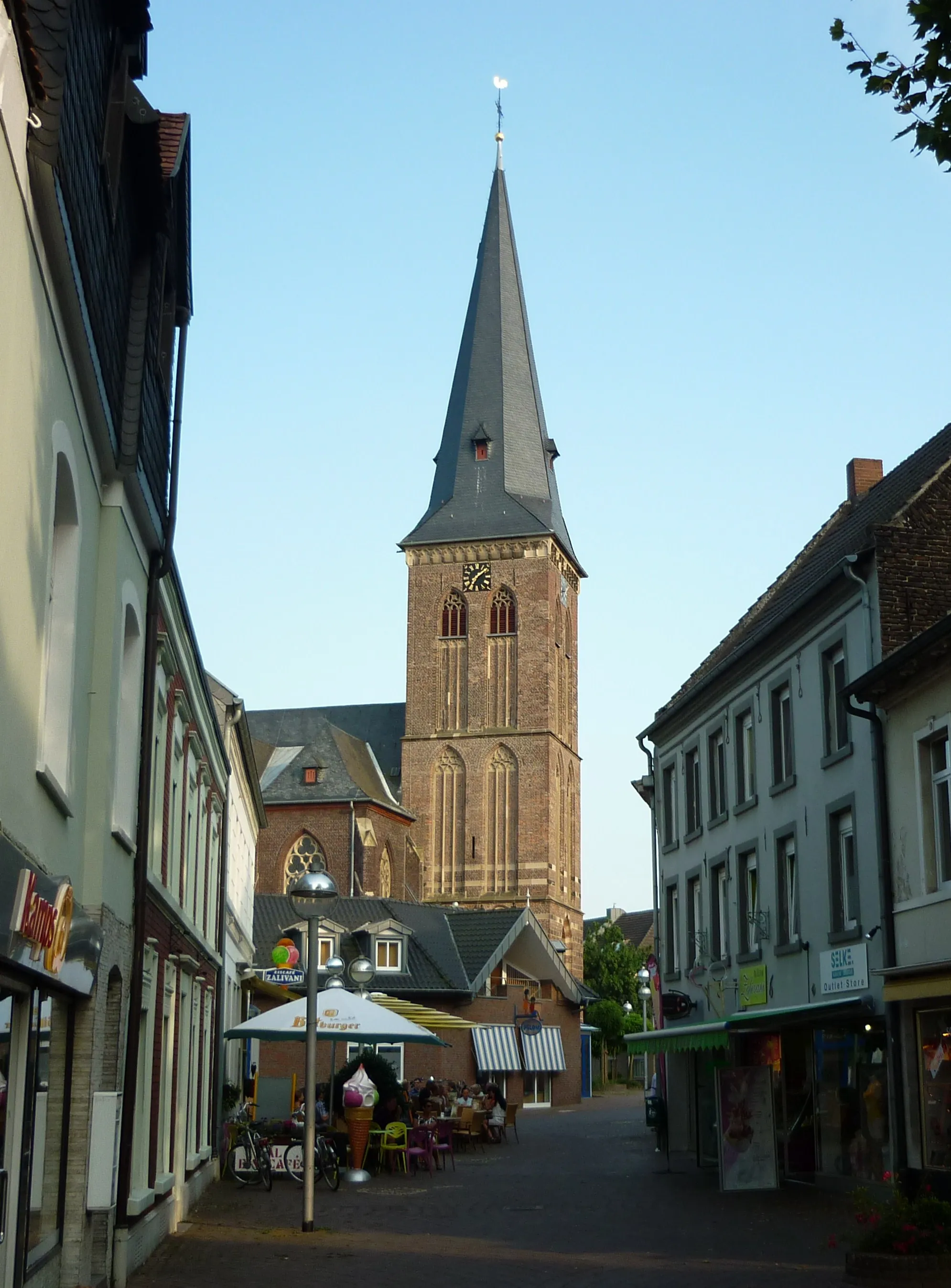 Photo showing: Nettetal-Kaldenkirchen, Kath. Kirche St. Clemens