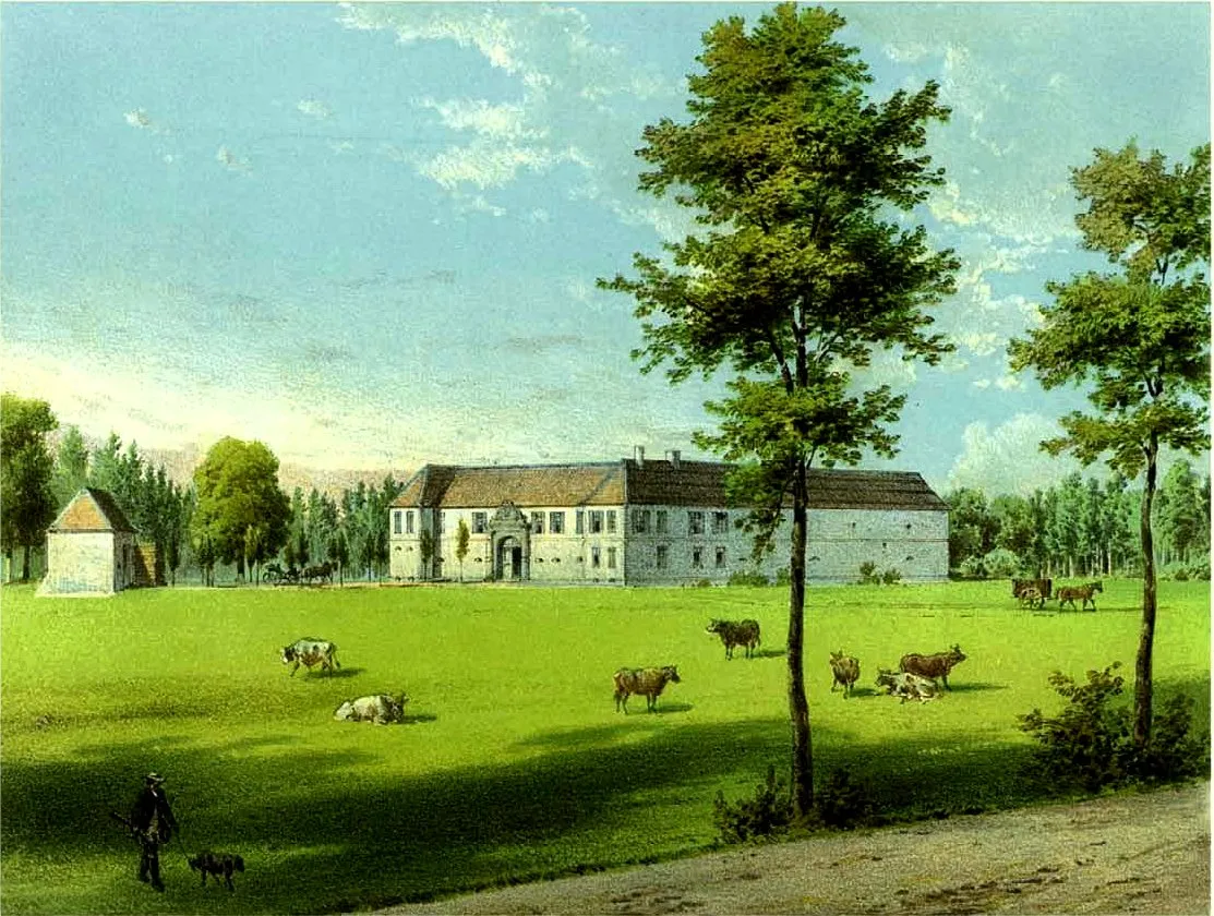 Photo showing: Rittergut Altenhof, Kreis Kempen, Rheinprovinz