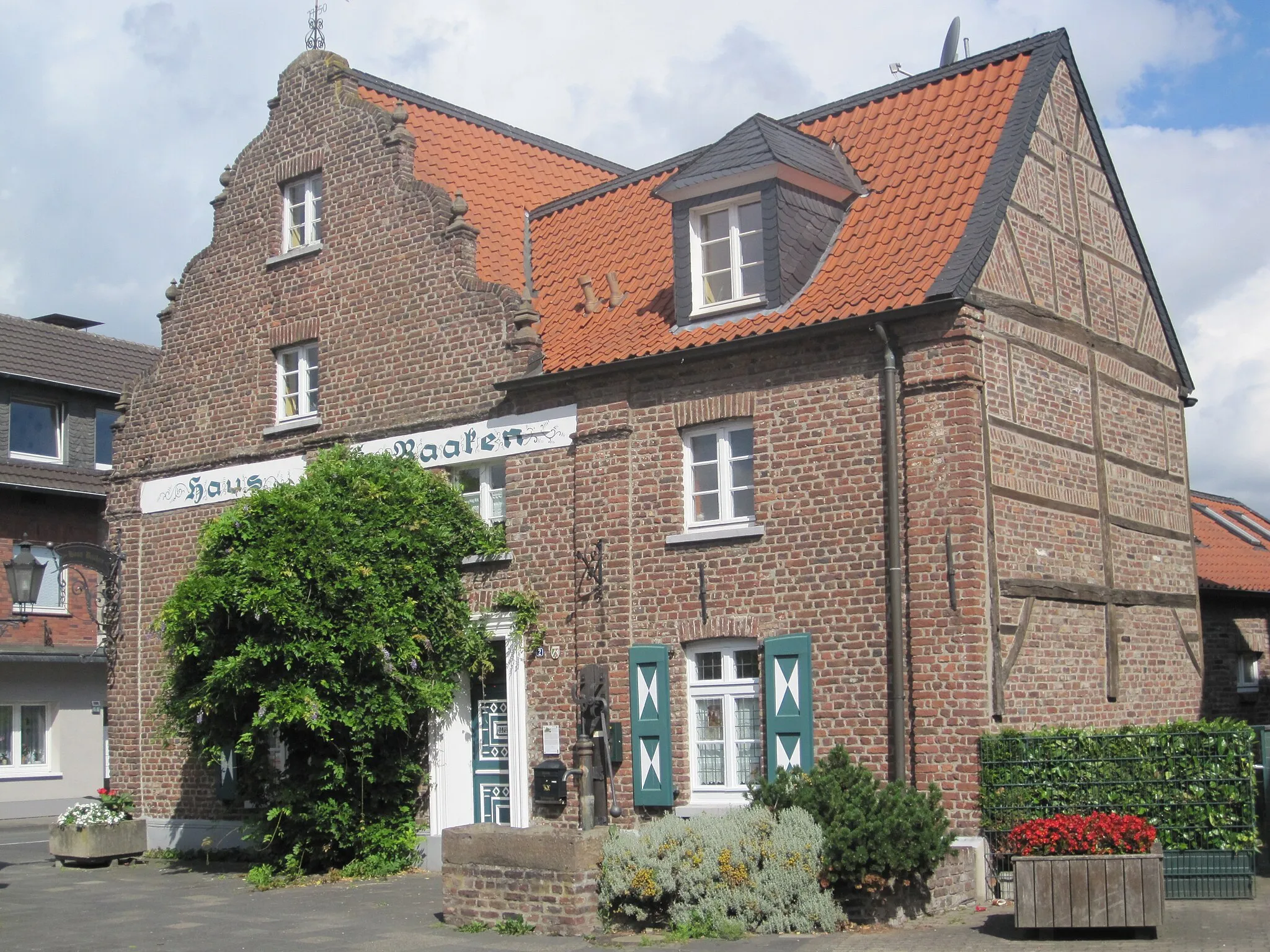 Photo showing: Haus Baaken,Tönisberg, von der Vluyner Straße