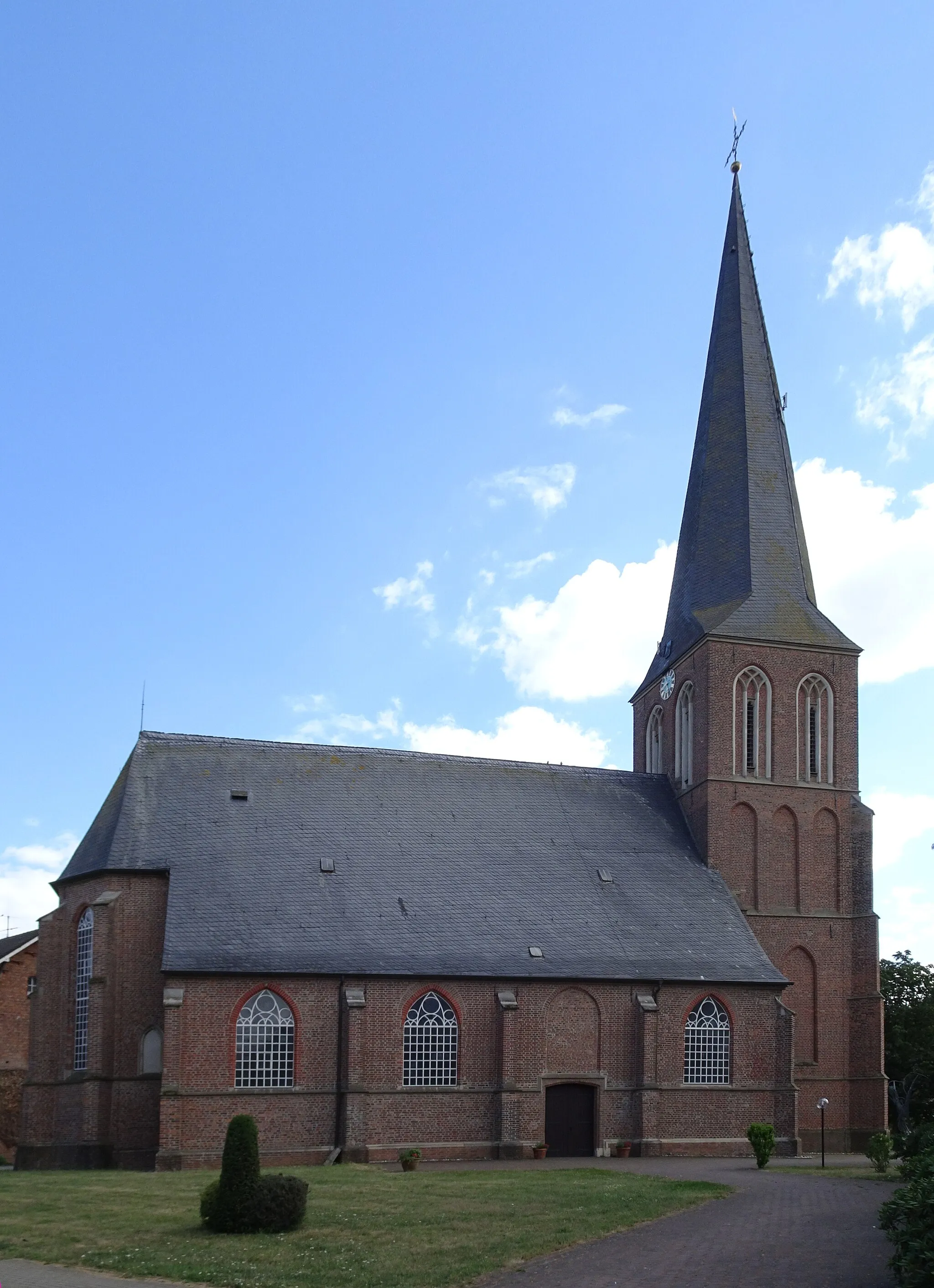 Photo showing: Hamminkeln-Wertherbruch, Evangelische Kirche aan de Provinzialstraße