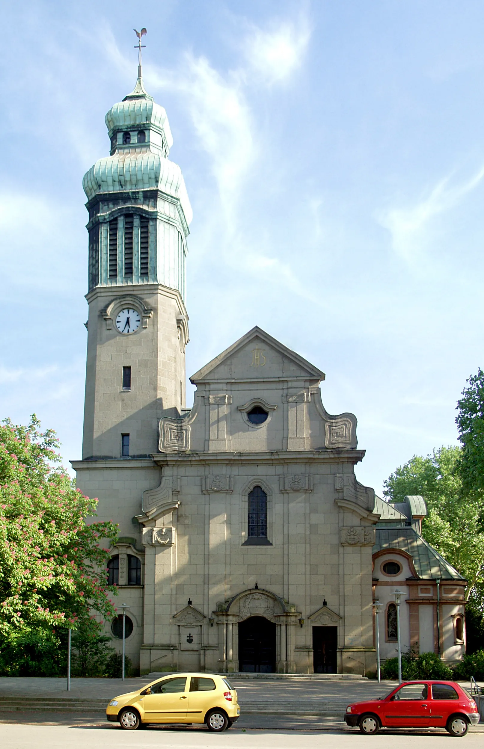 Photo showing: St. Peter, Rheinhausen (Duisburg), Nordseite
