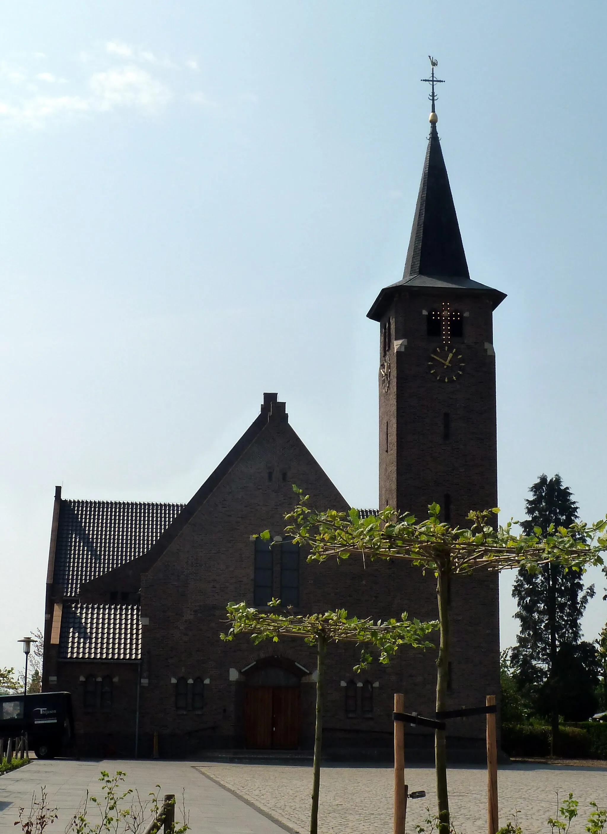 Photo showing: Kirche in Lomm bei Arcen.