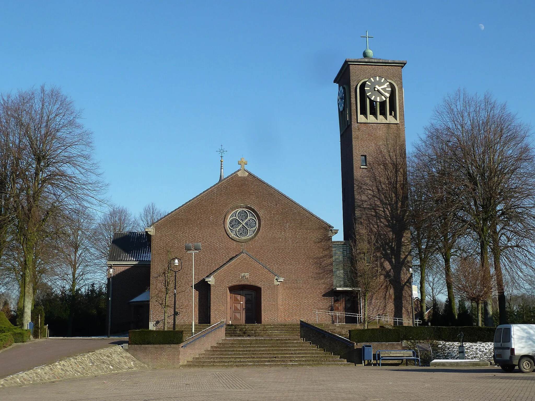 Photo showing: Kirche in Bergen –Wellerlooi Droogstal