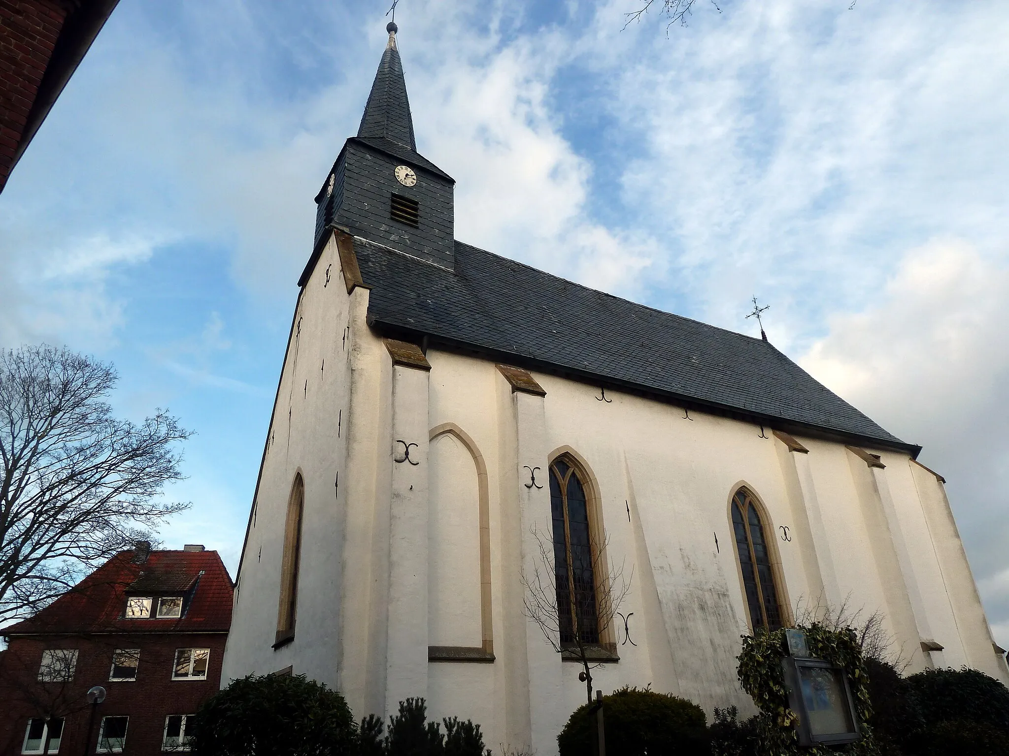 Photo showing: Evangelische Kirche in Werth