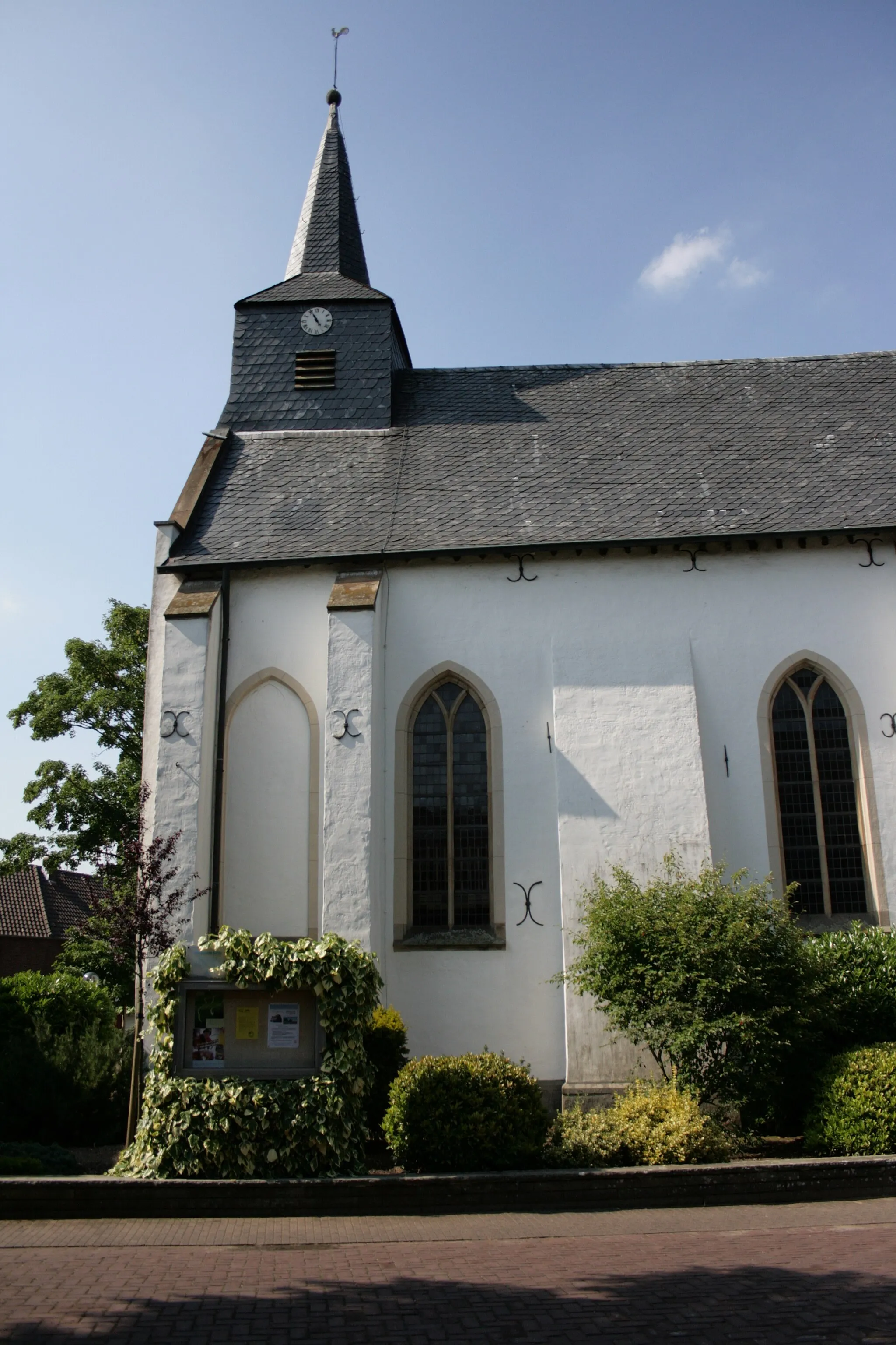 Photo showing: Evangelische Kirche an der Binnenstraße in Werth, Isselburg