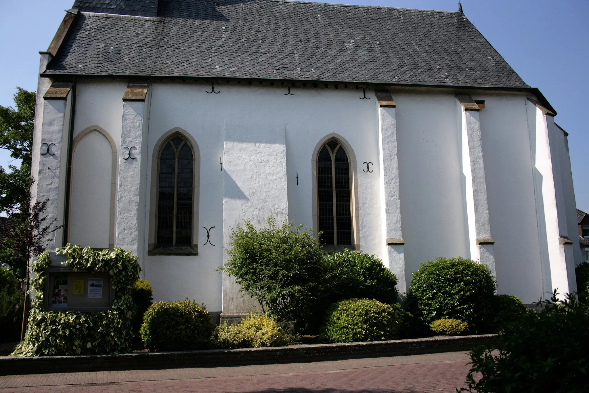 Photo showing: Evangelische Kirche an der Binnenstraße in Werth, Isselburg