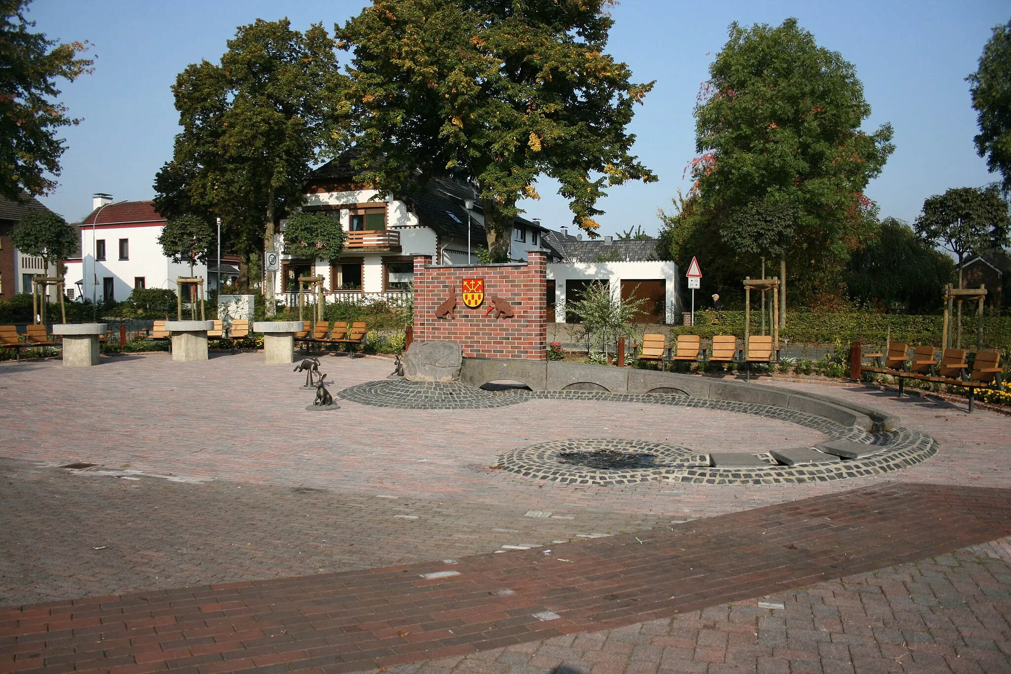 Photo showing: Hasenbrunnen in Sonsbeck-Labbeck