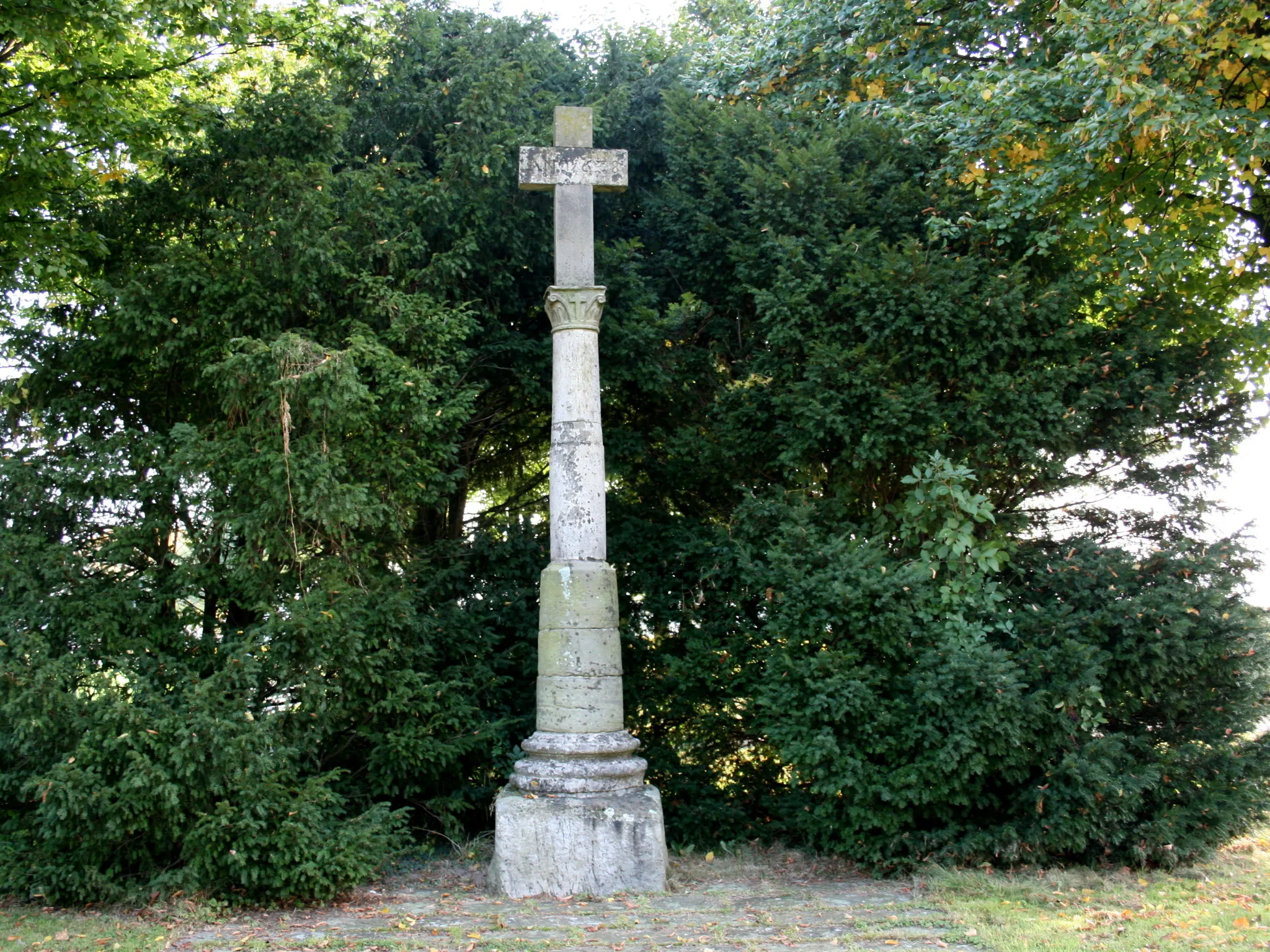 Photo showing: Pestkreuz in Sonsbeck-Labbeck