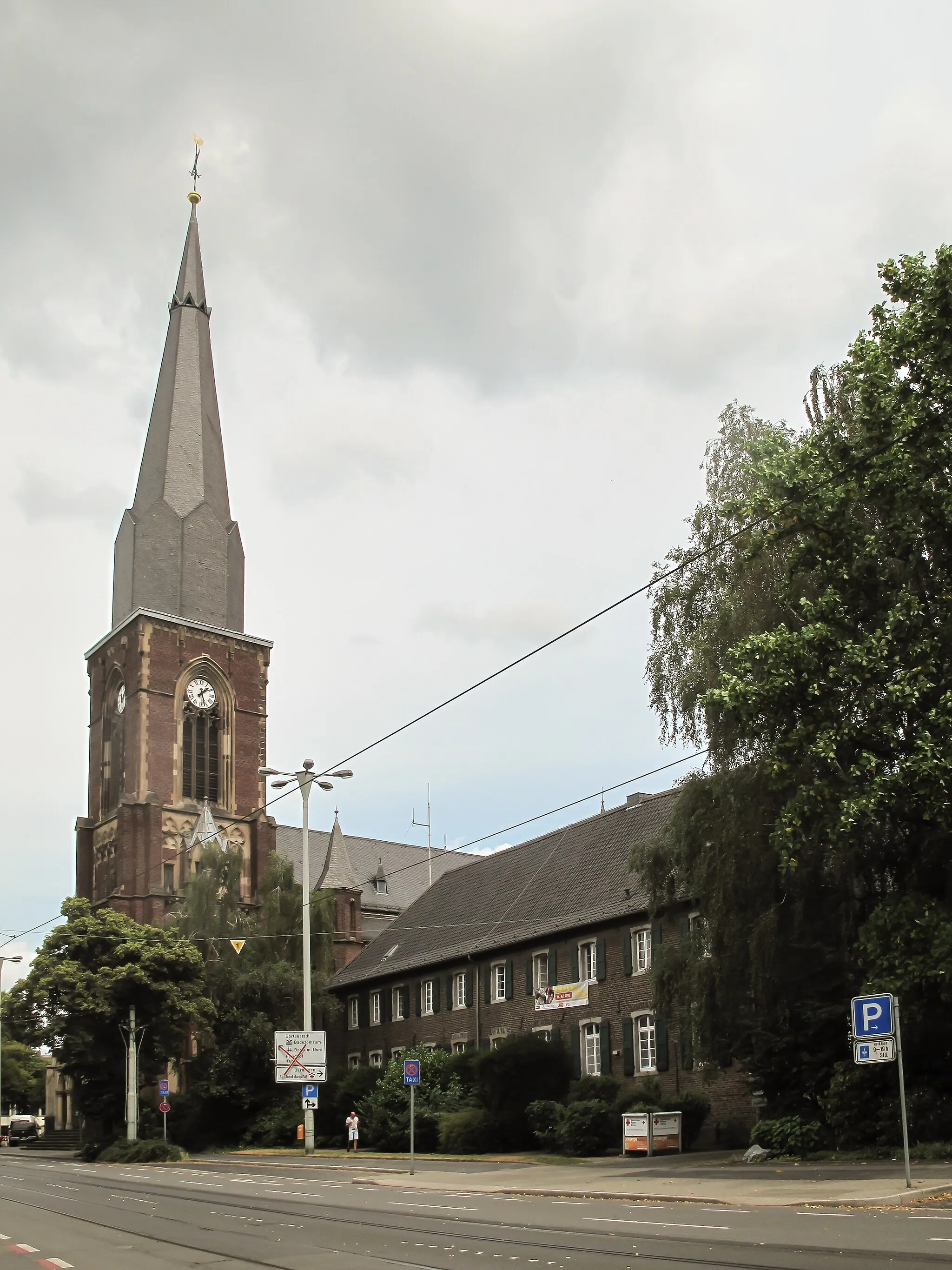 Photo showing: Bockum, church: katholische Pfarrkirche Sankt Gertrudis
