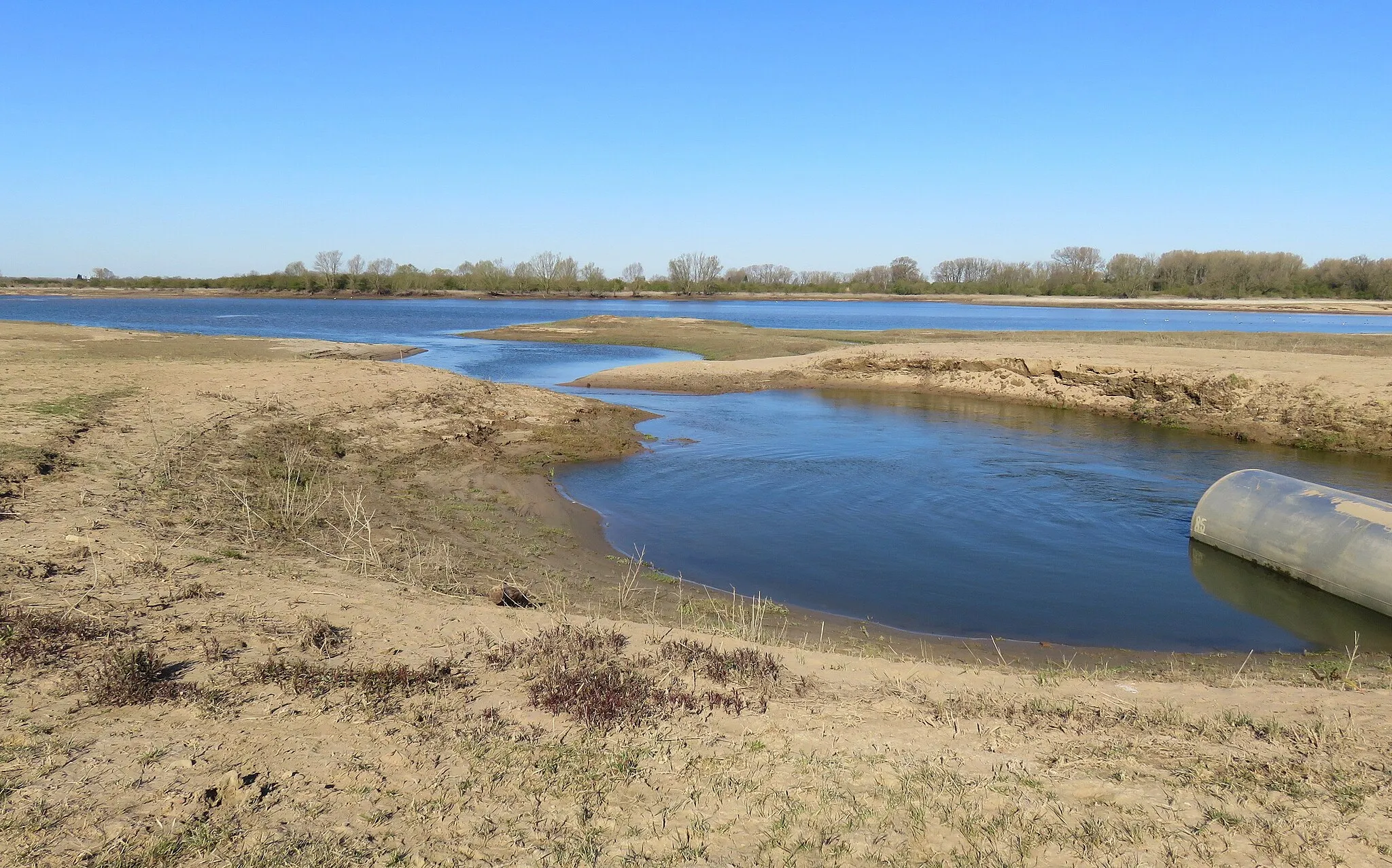 Photo showing: Millingerwaard (NL), nature development and water storage area