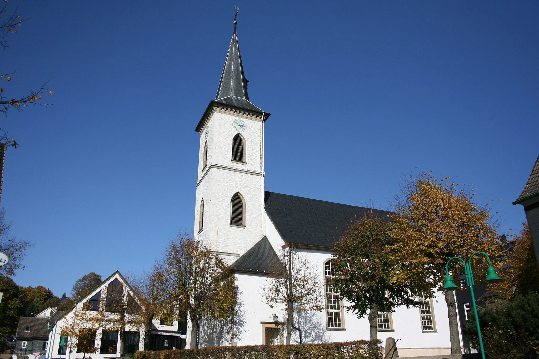 Photo showing: Evangelische Kirche „Johannes der Täufer“ in Ennepetal-Voerde