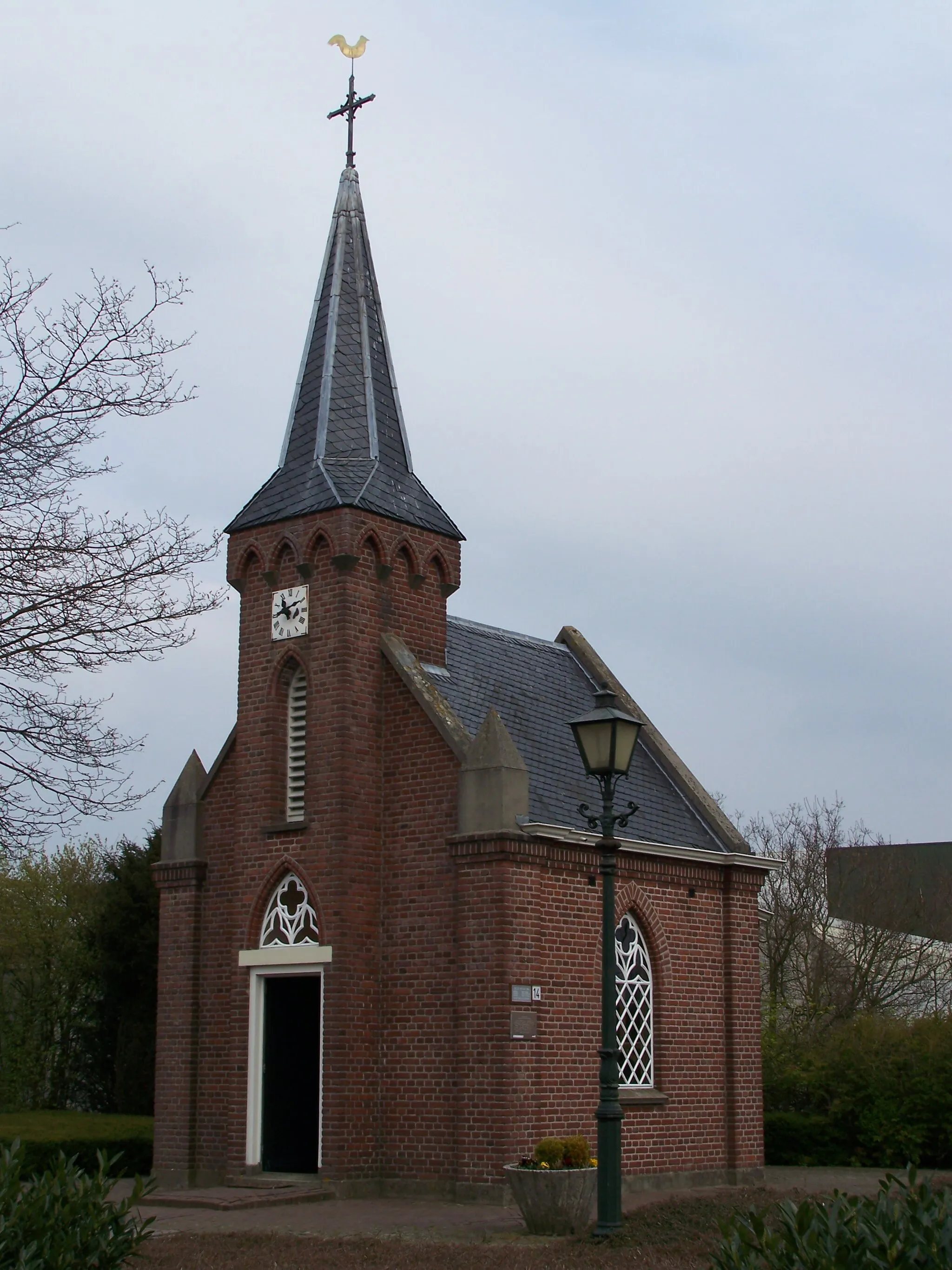 Photo showing: Kerkje de Rietstap